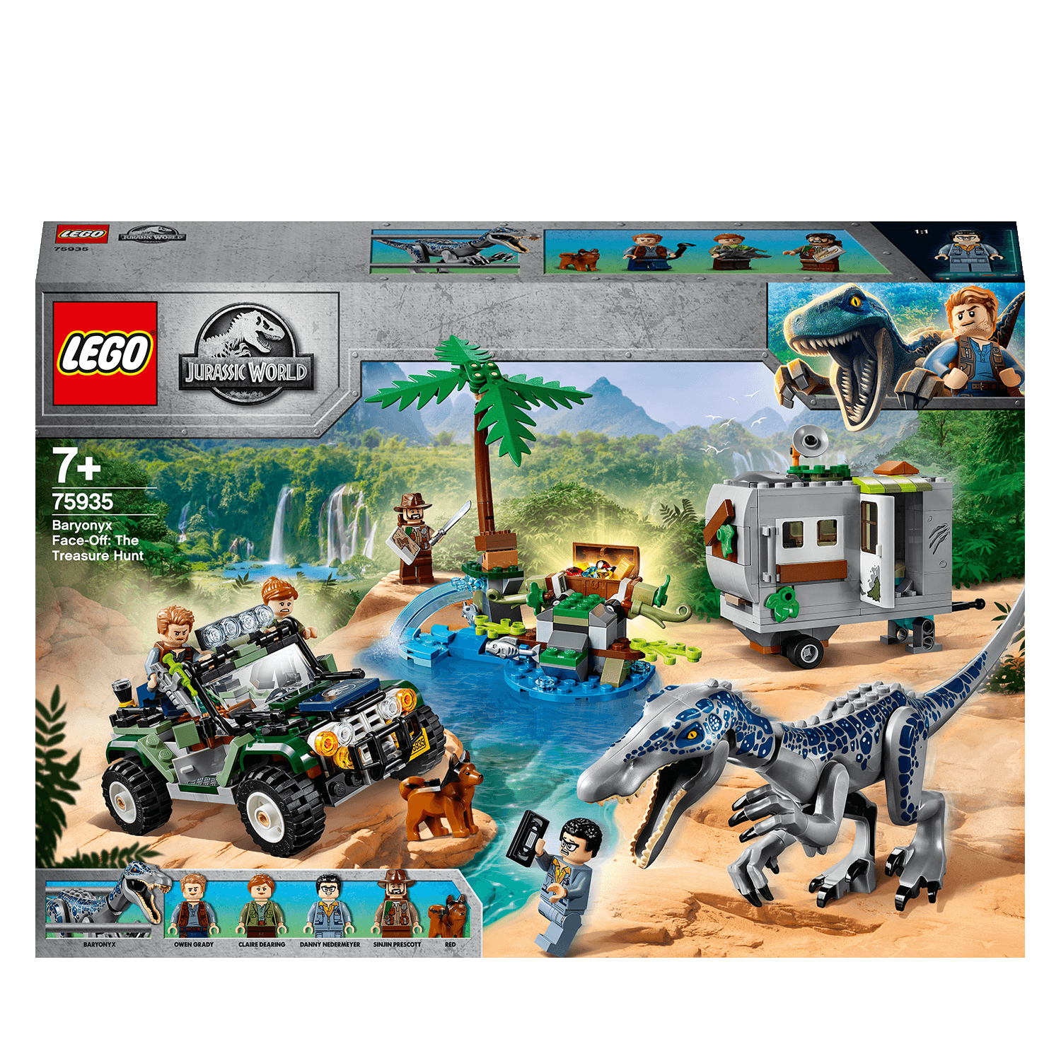 LEGO® Jurassic World The Treasure Hunt Set 75935