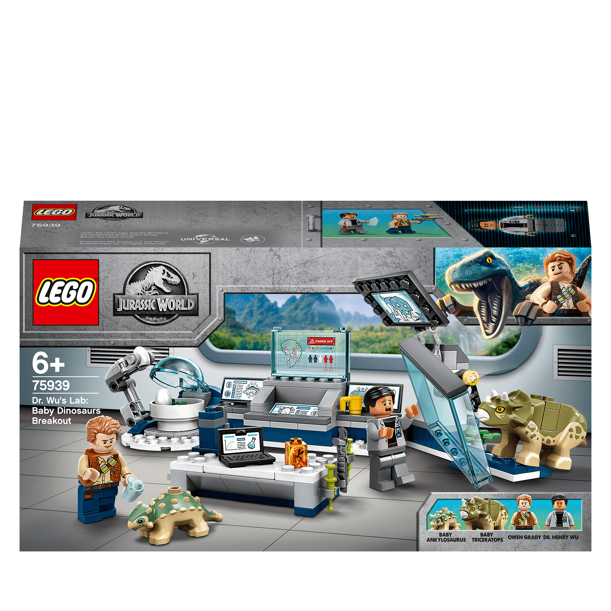 LEGO® Jurassic World Baby Dinosaur Breakout Toy 75939
