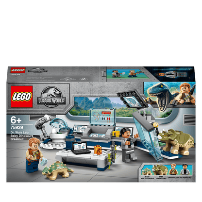 LEGO® Jurassic World Baby Dinosaur Breakout Toy 75939