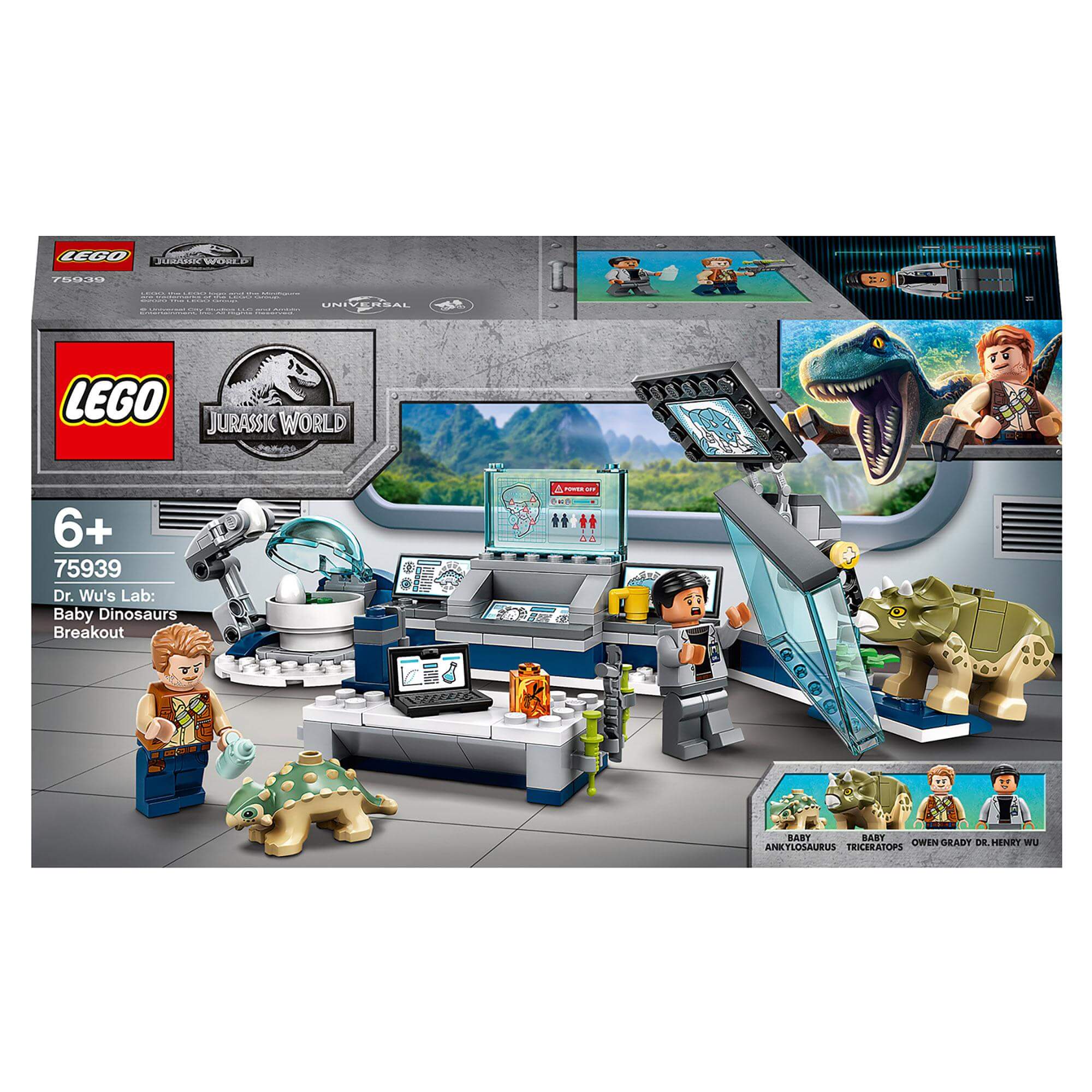 LEGO® Jurassic World Baby Dinosaur Breakout Toy 75939