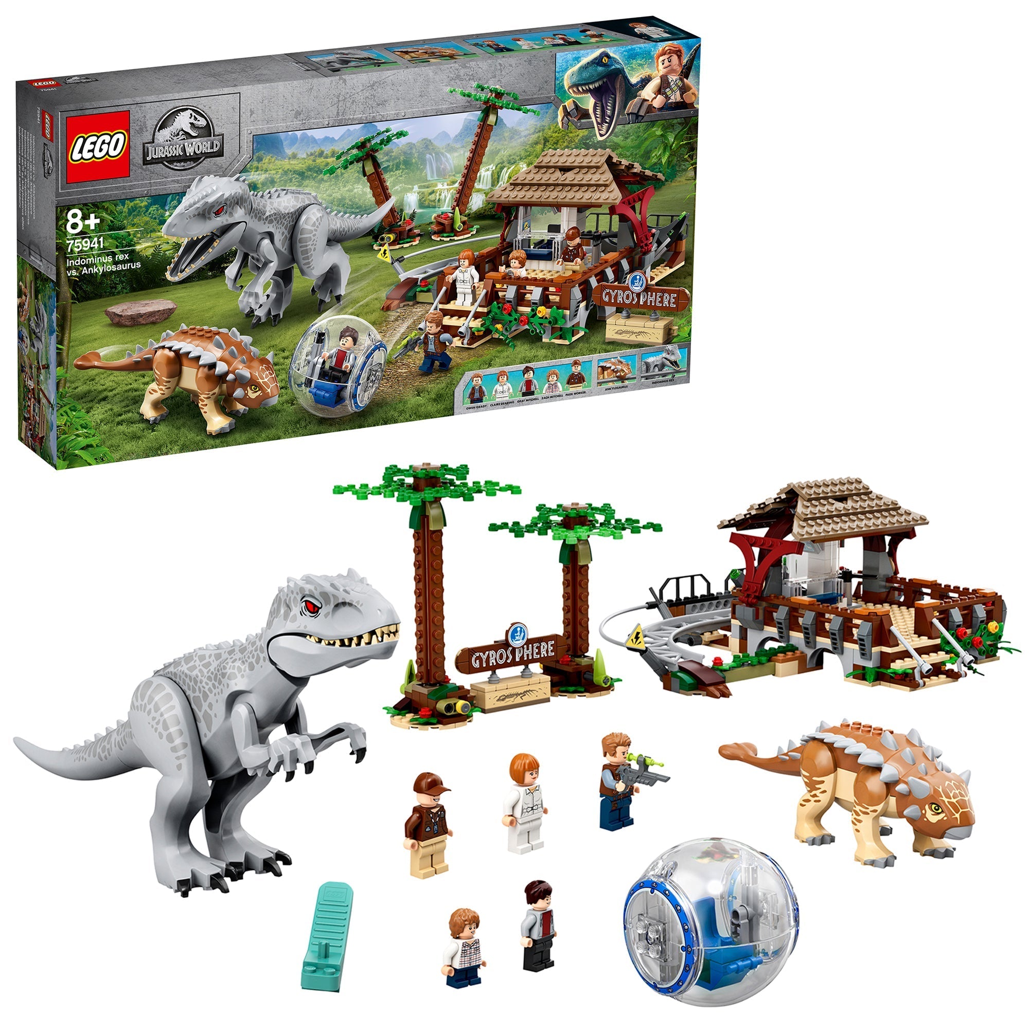 LEGO® Jurassic World Indominus Rex Dinosaur Toy 75941