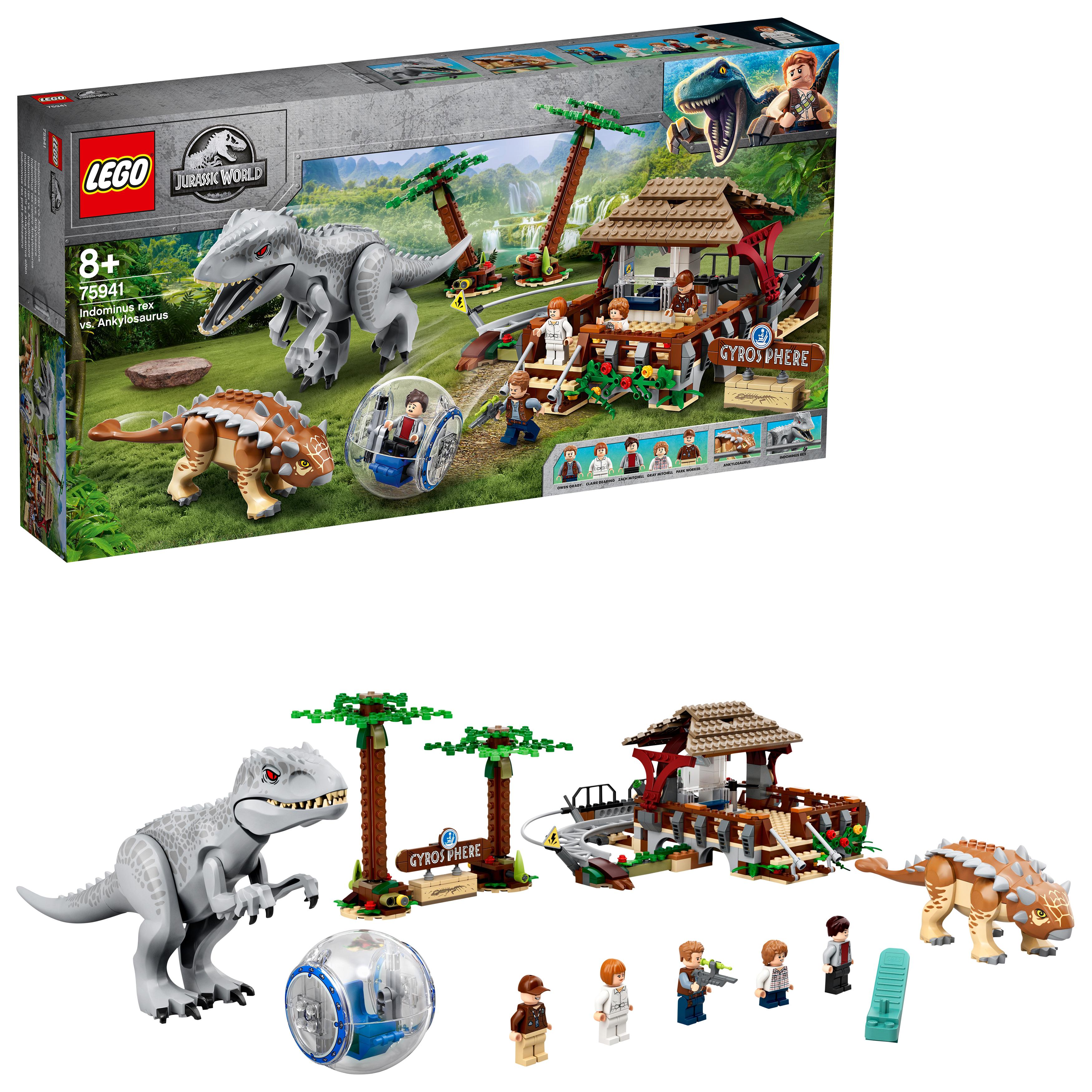 LEGO® Jurassic World Indominus Rex Dinosaur Toy 75941