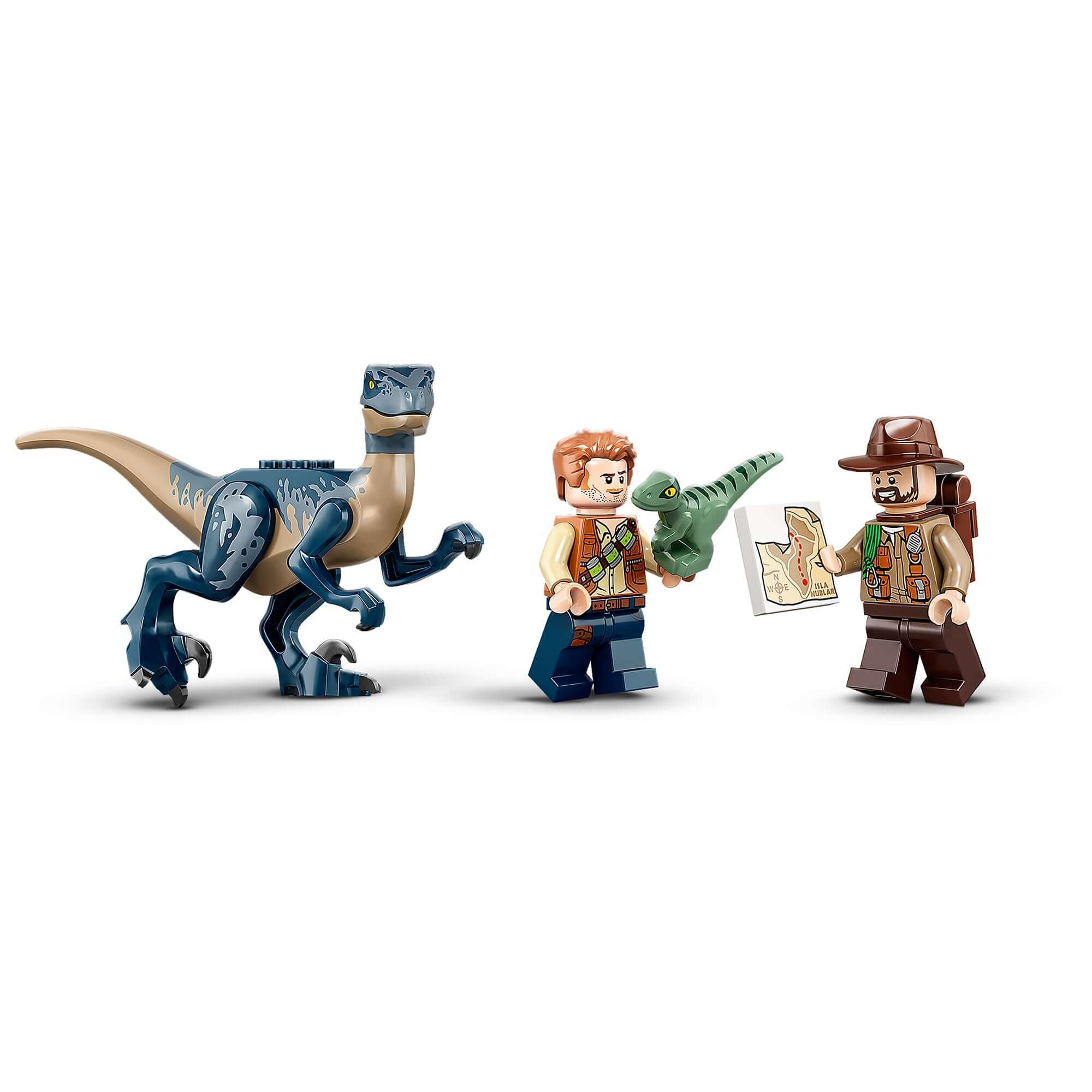 LEGO® Jurassic World Velociraptor Plane Rescue 75942
