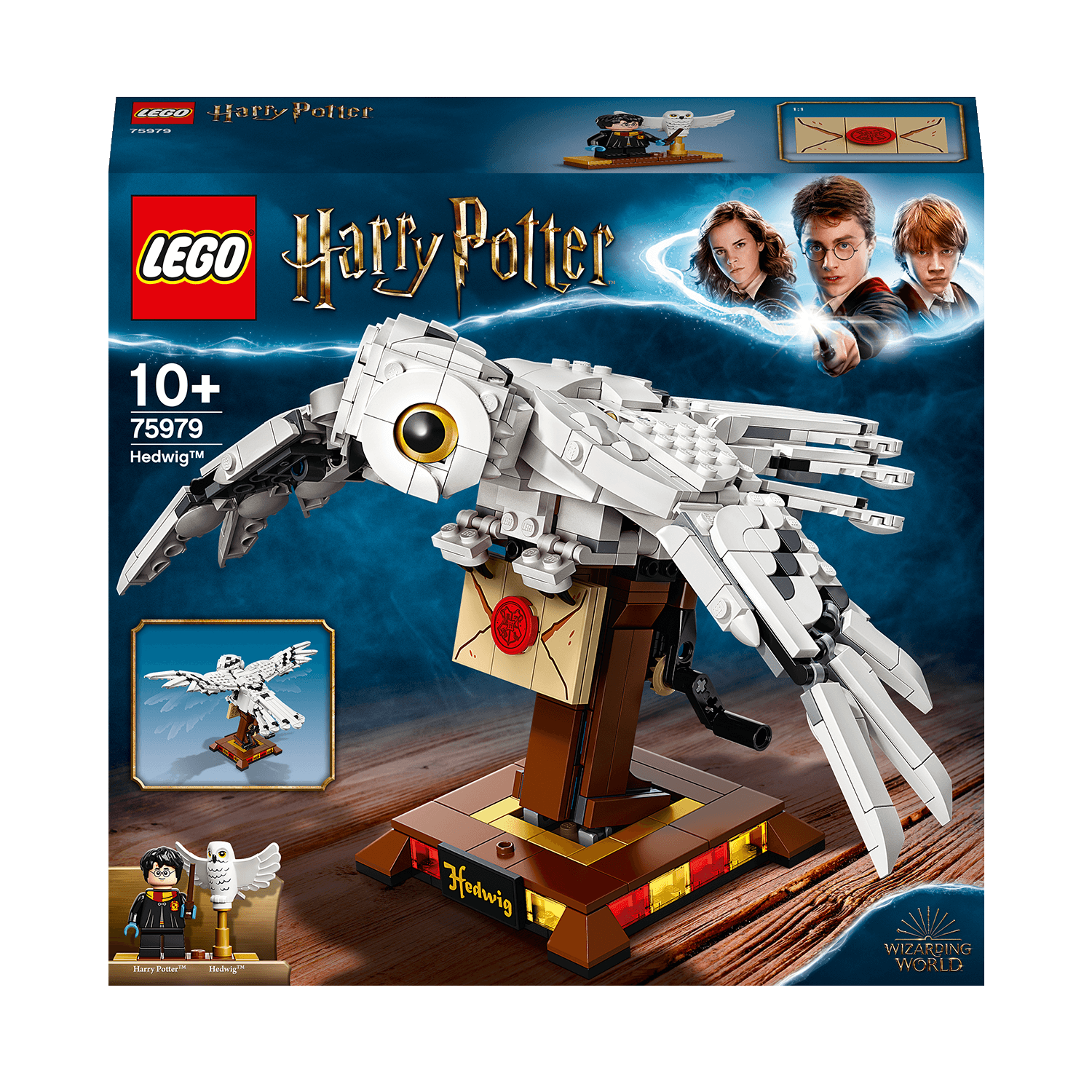 LEGO® Harry Potter Hedwig Display Building Set 75979