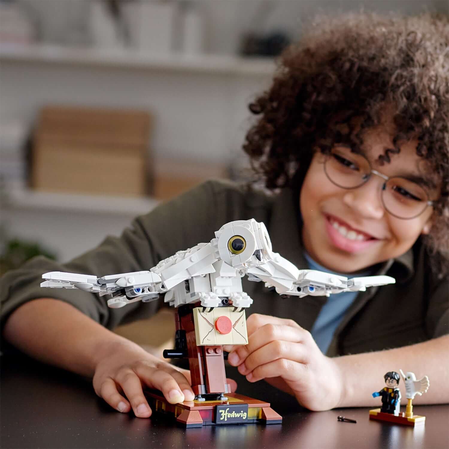LEGO® Harry Potter Hedwig Display Building Set 75979