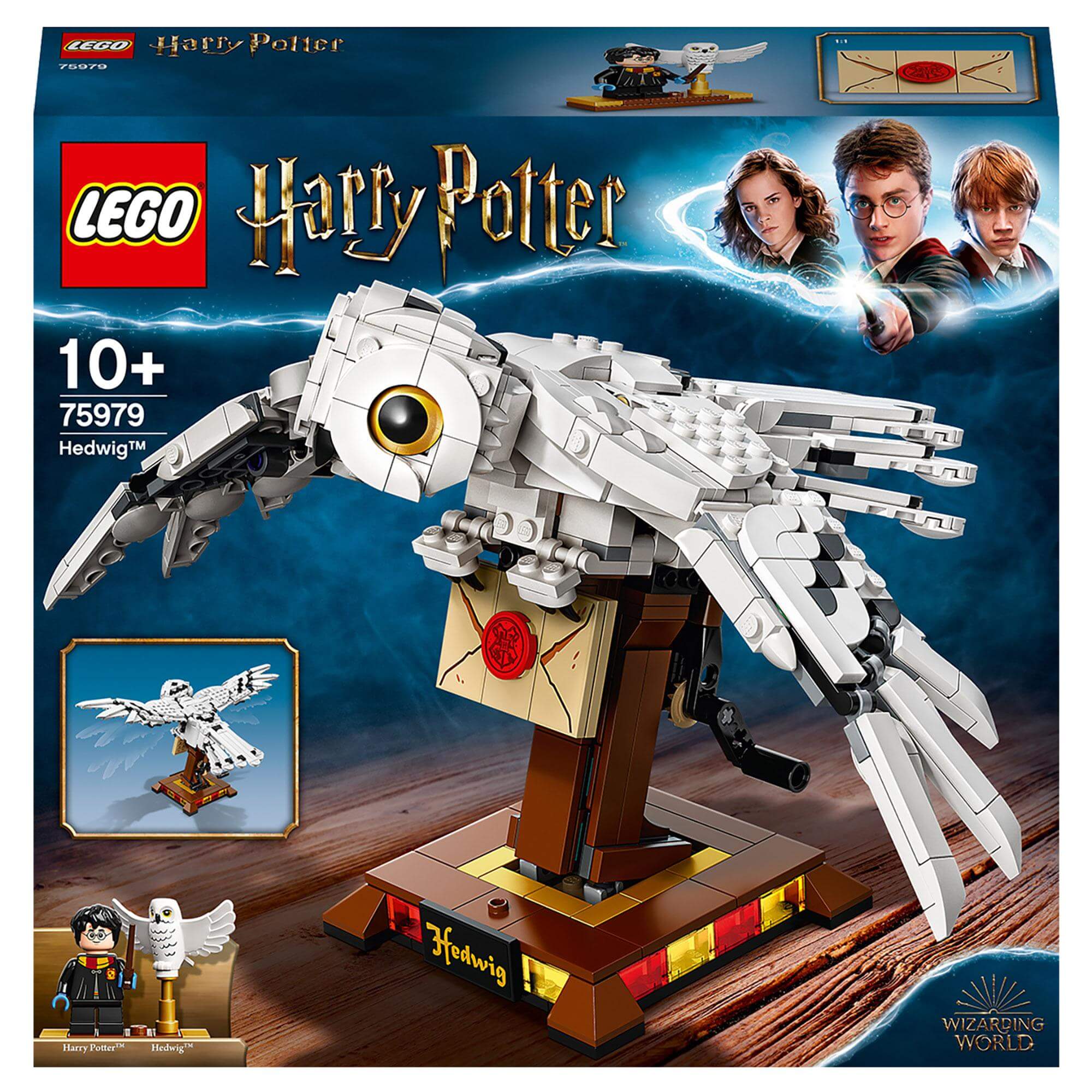 LEGO® Harry Potter Hedwig Display Building Set 75979