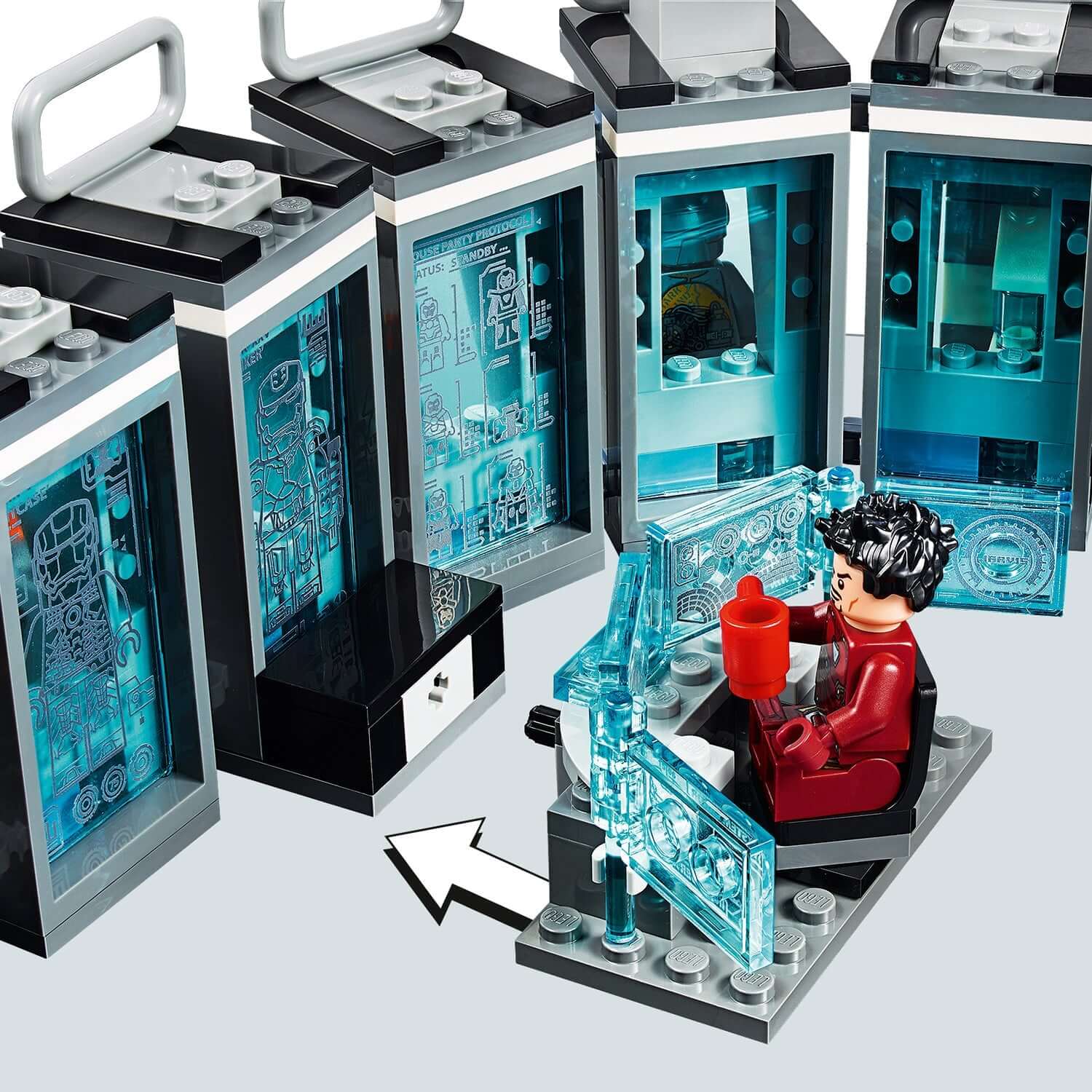 LEGO® Marvel Avengers Iron Man Hall of Armor 76125