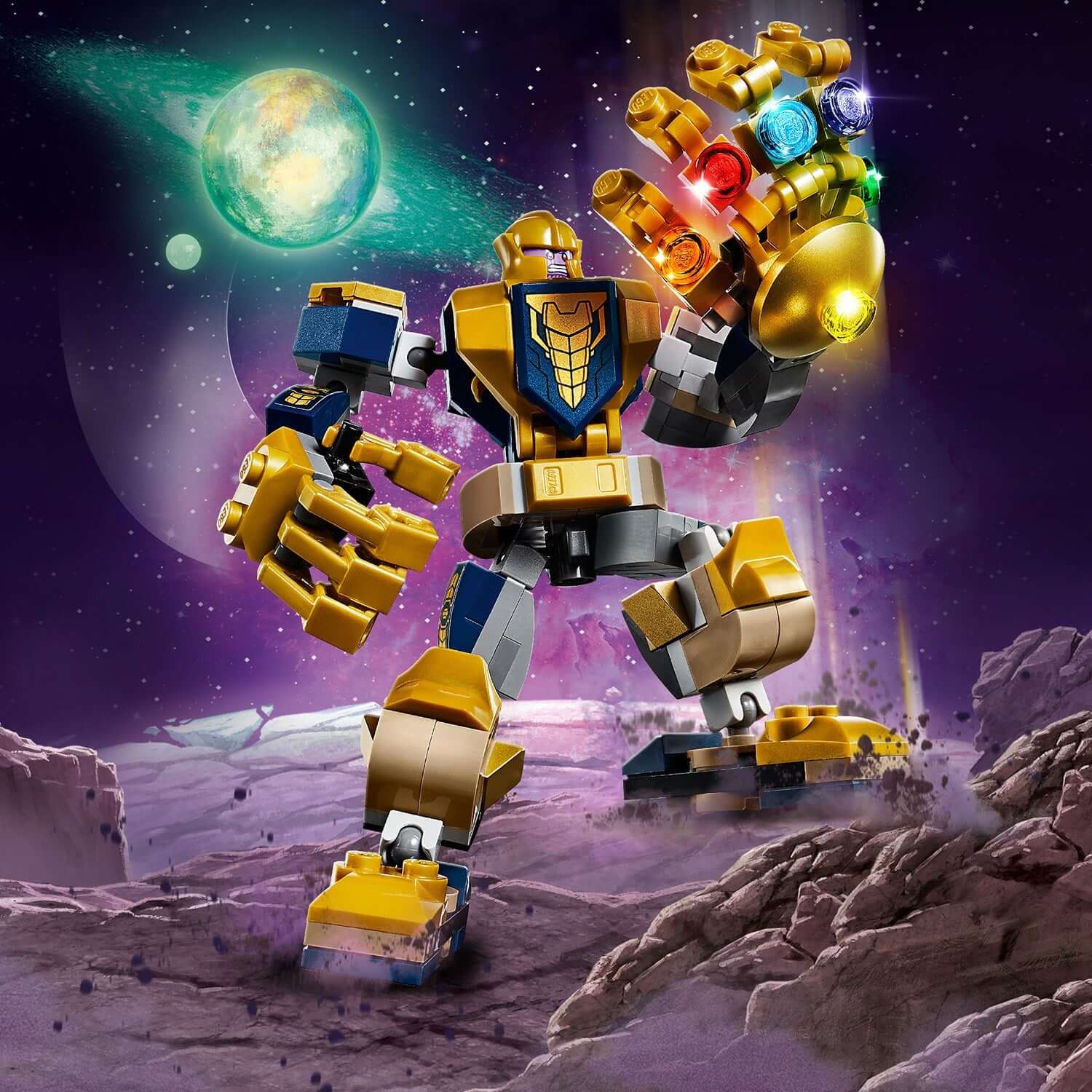 LEGO® Marvel Avengers Thanos Mech Figure Set 76141