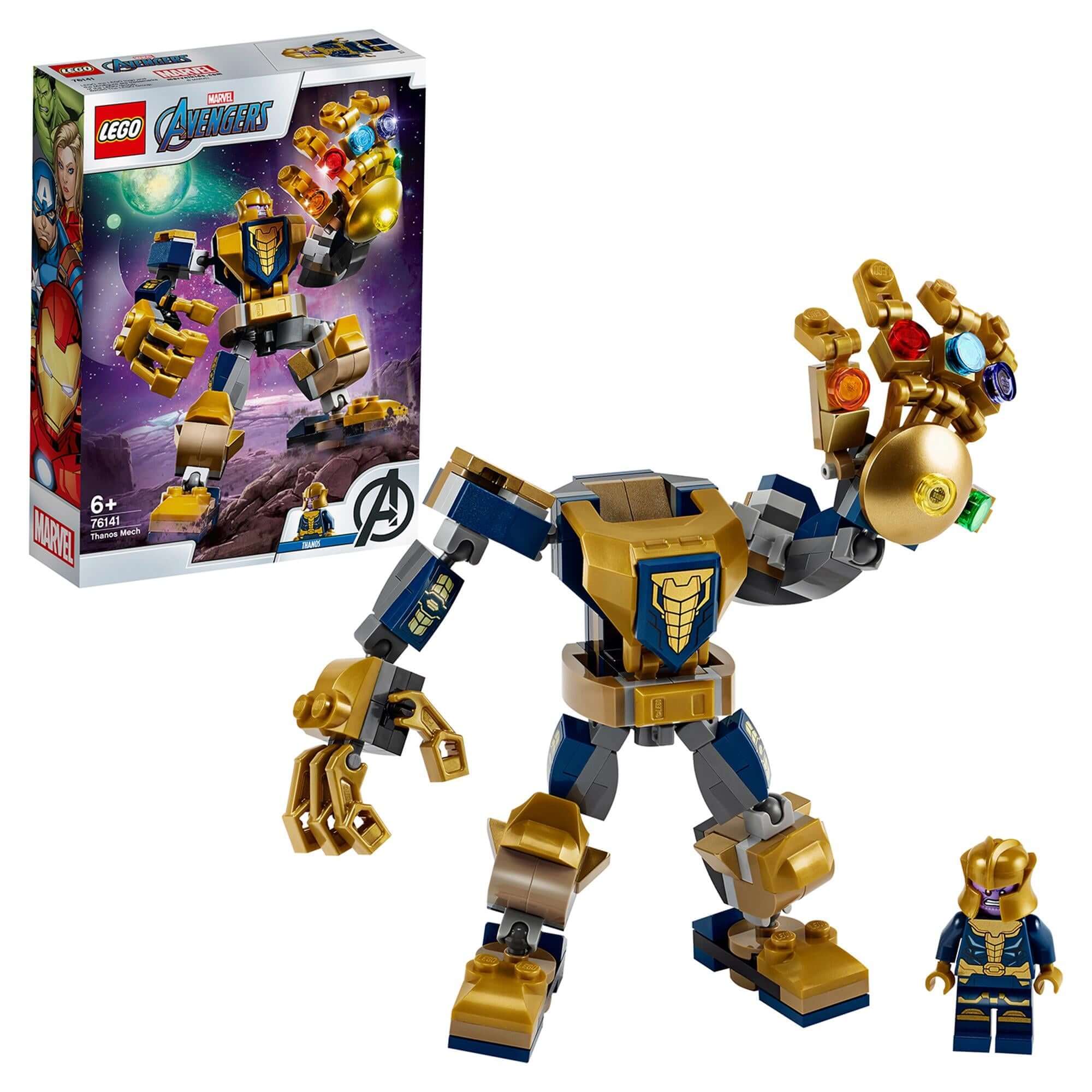 LEGO® Marvel Avengers Thanos Mech Figure Set 76141