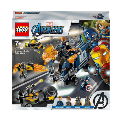 LEGO® Marvel Avengers Truck Take-down Playset 76143