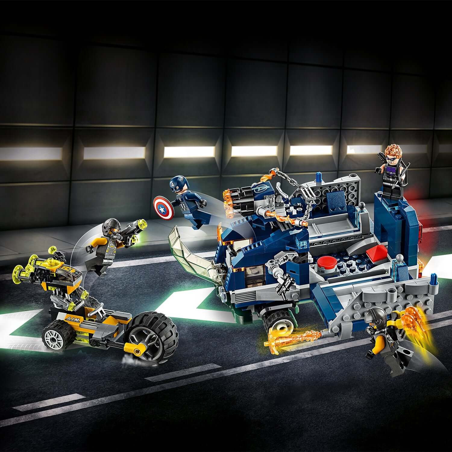 LEGO® Marvel Avengers Truck Take-down Playset 76143