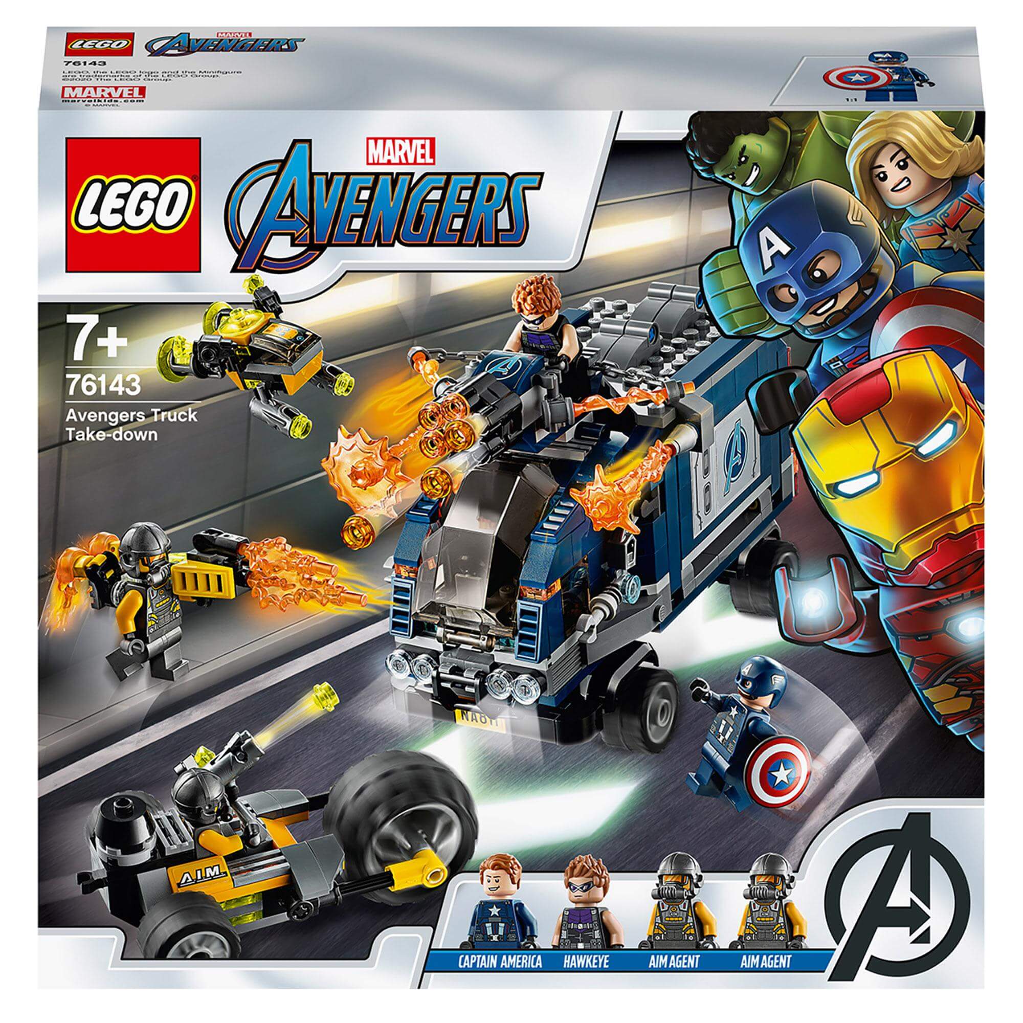 LEGO® Marvel Avengers Truck Take-down Playset 76143