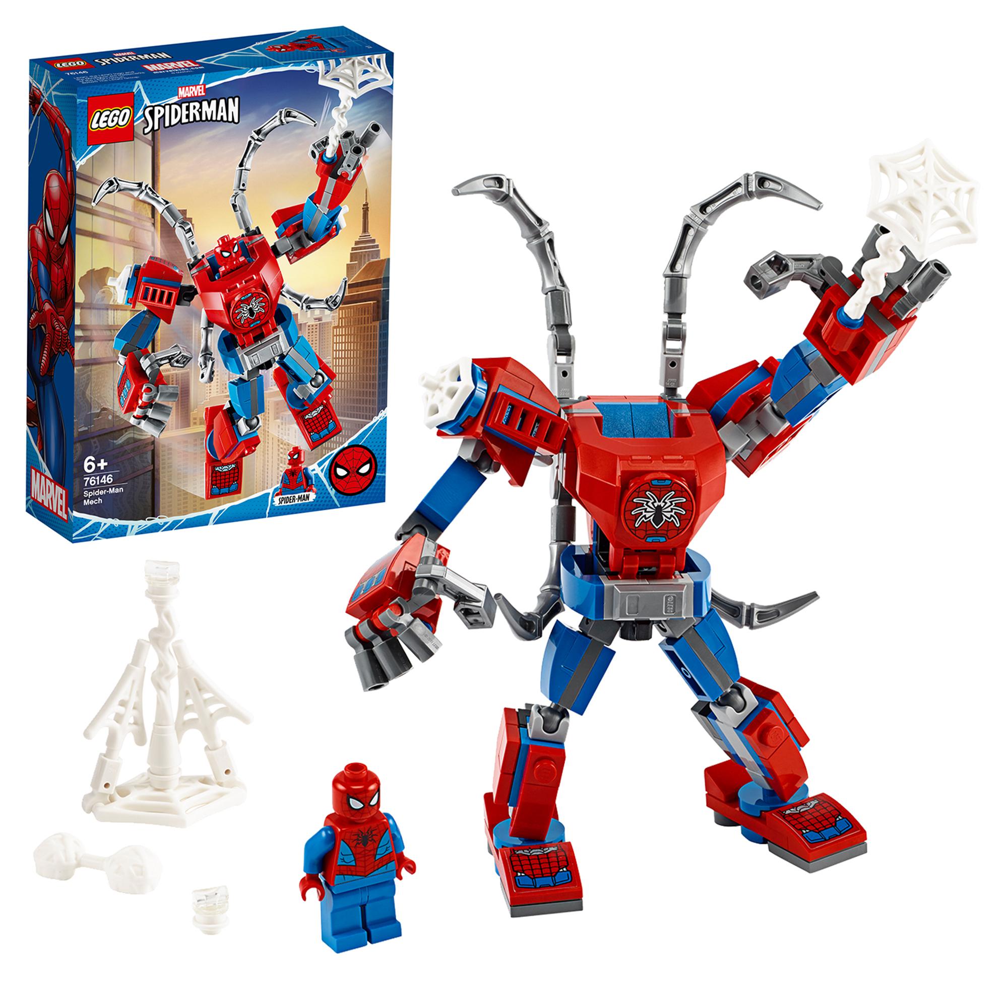 LEGO® Marvel Spider-Man Mech Action Figure Set 76146