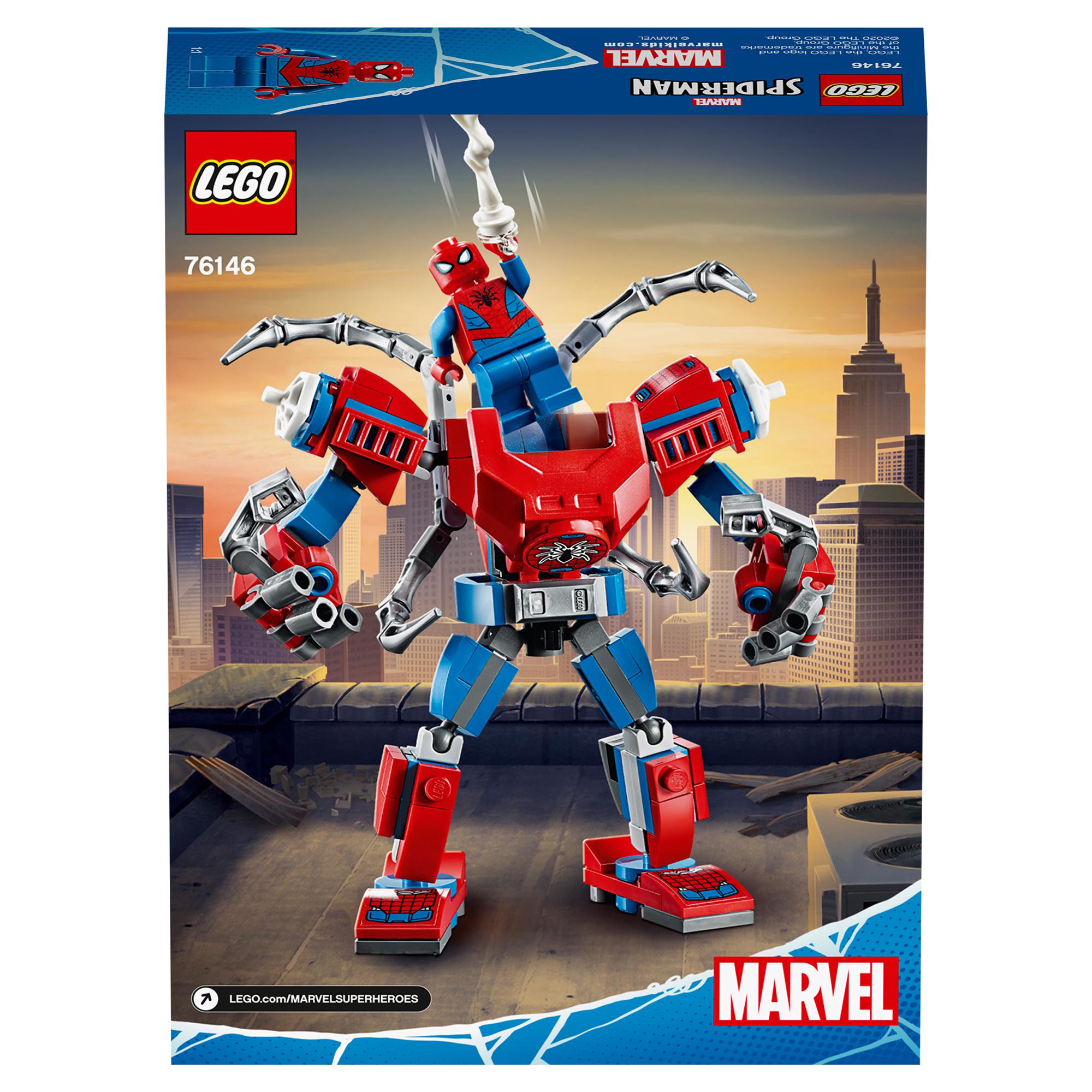 LEGO® Marvel Spider-Man Mech Action Figure Set 76146