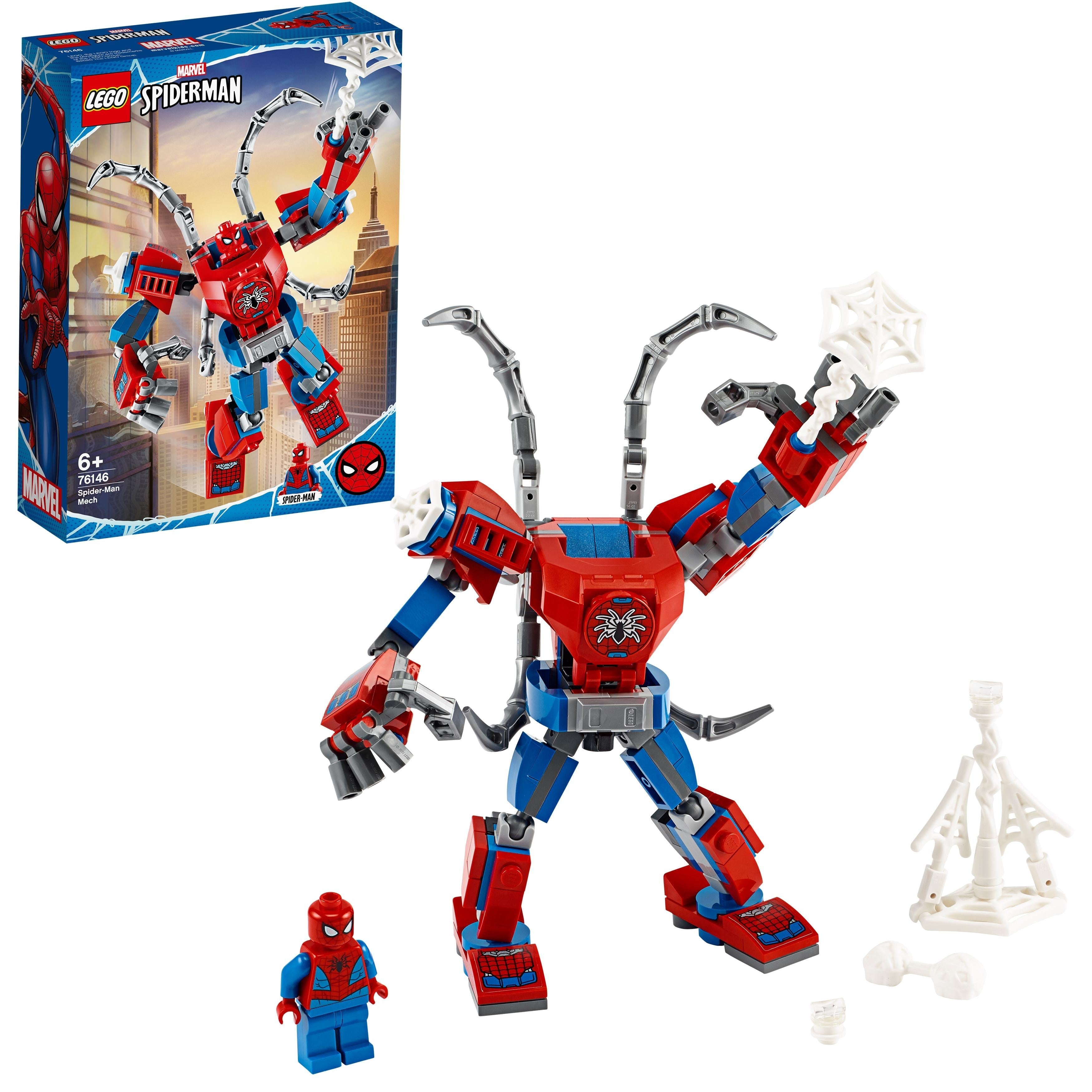 LEGO® Marvel Spider-Man Mech Action Figure Set 76146