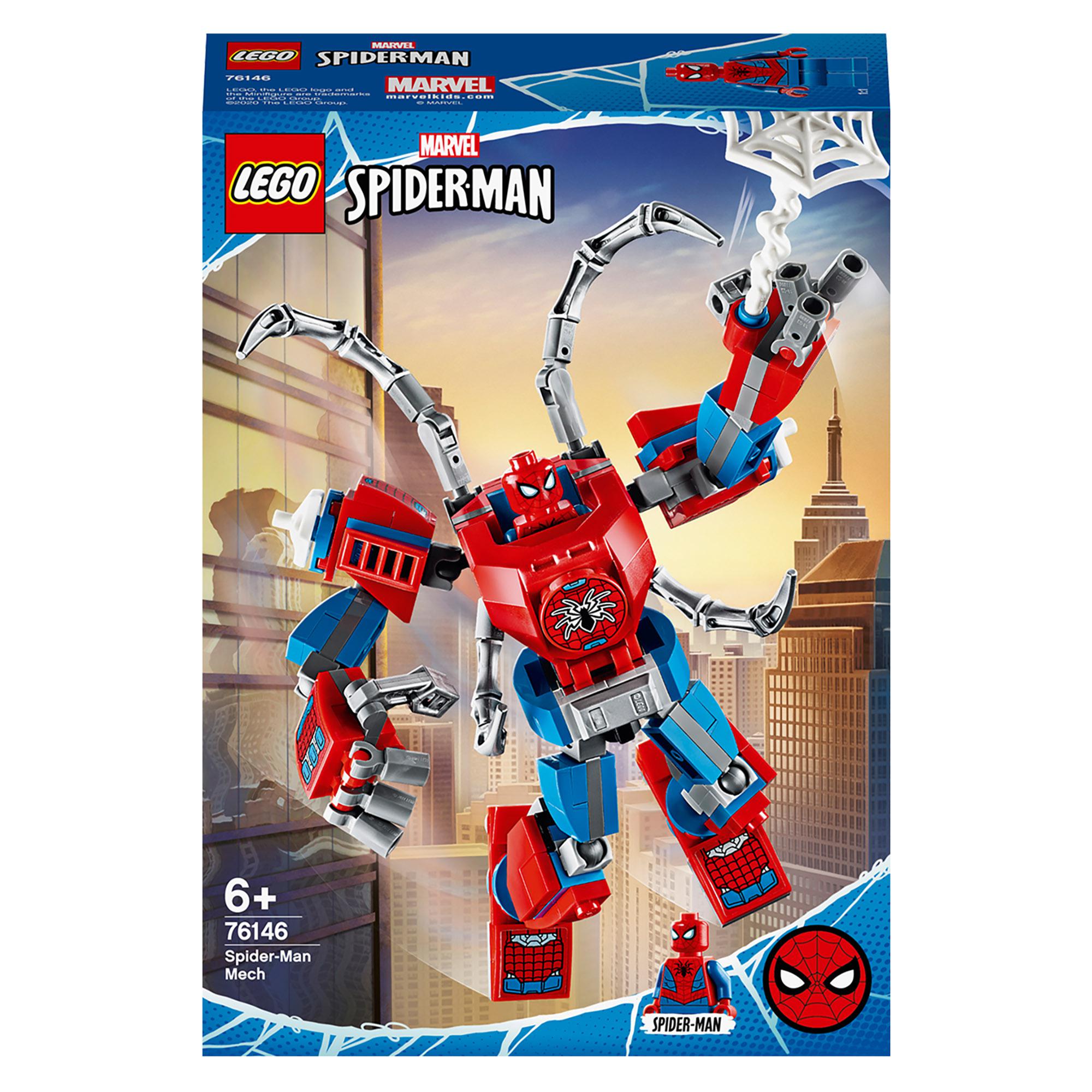 LEGO® Marvel Spider-Man Mech Action Figure Set 76146