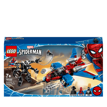 LEGO® Marvel Spider-Man Jet vs. Venom Mech Set 76150
