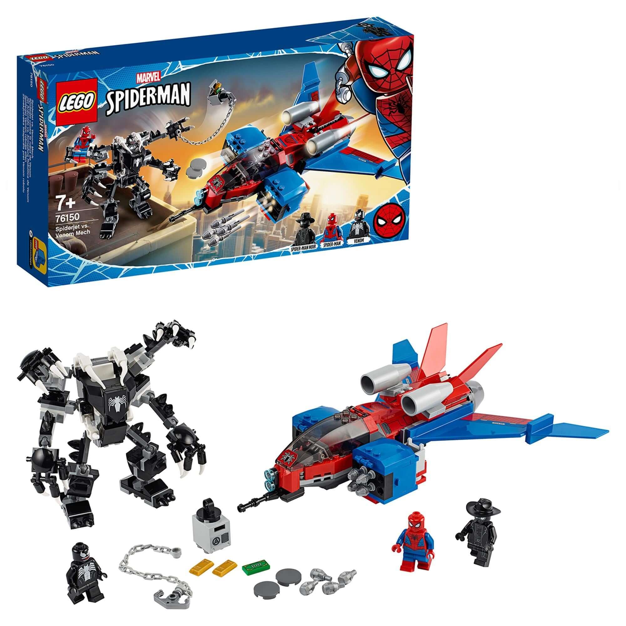 LEGO® Marvel Spider-Man Jet vs. Venom Mech Set 76150