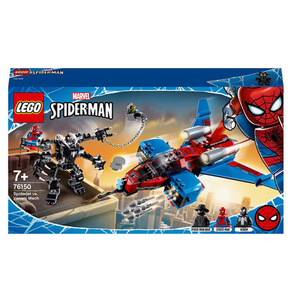 LEGO® Marvel Spider-Man Jet vs. Venom Mech Set 76150