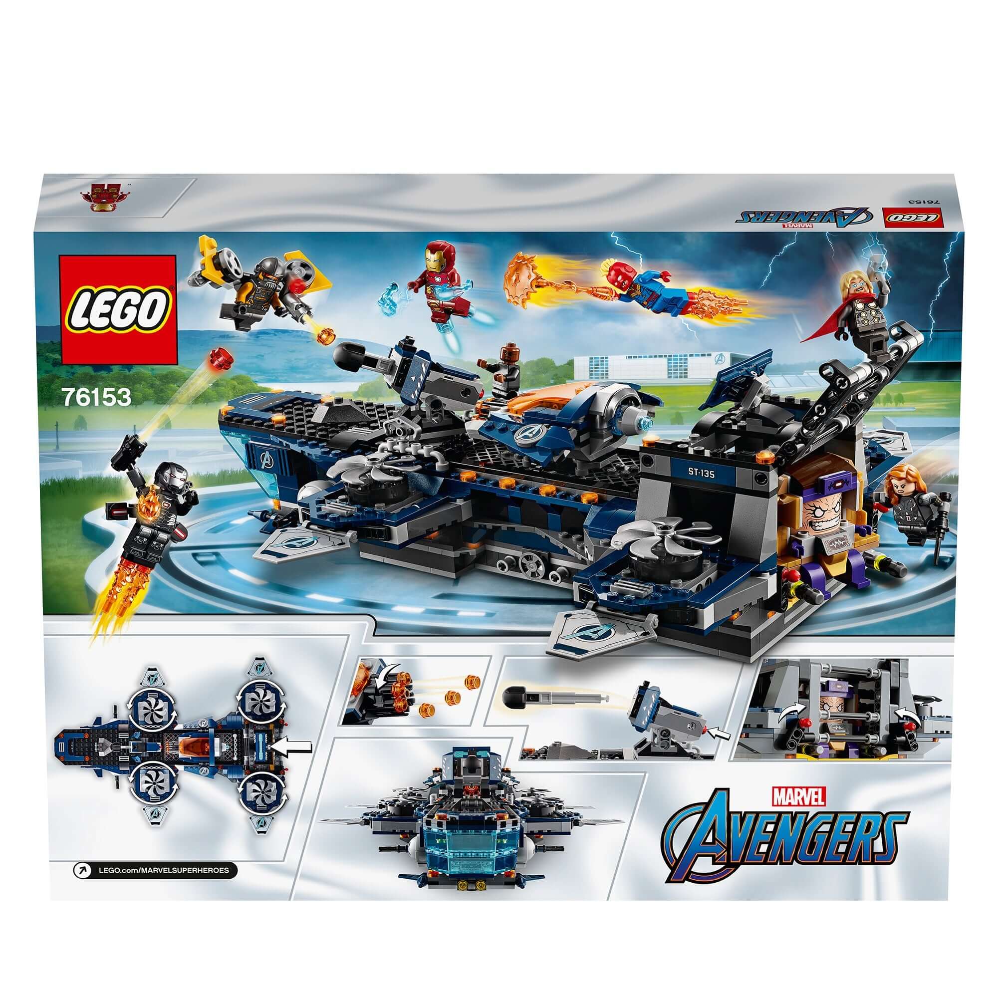 LEGO® Marvel Avengers Helicarrier Set 76153
