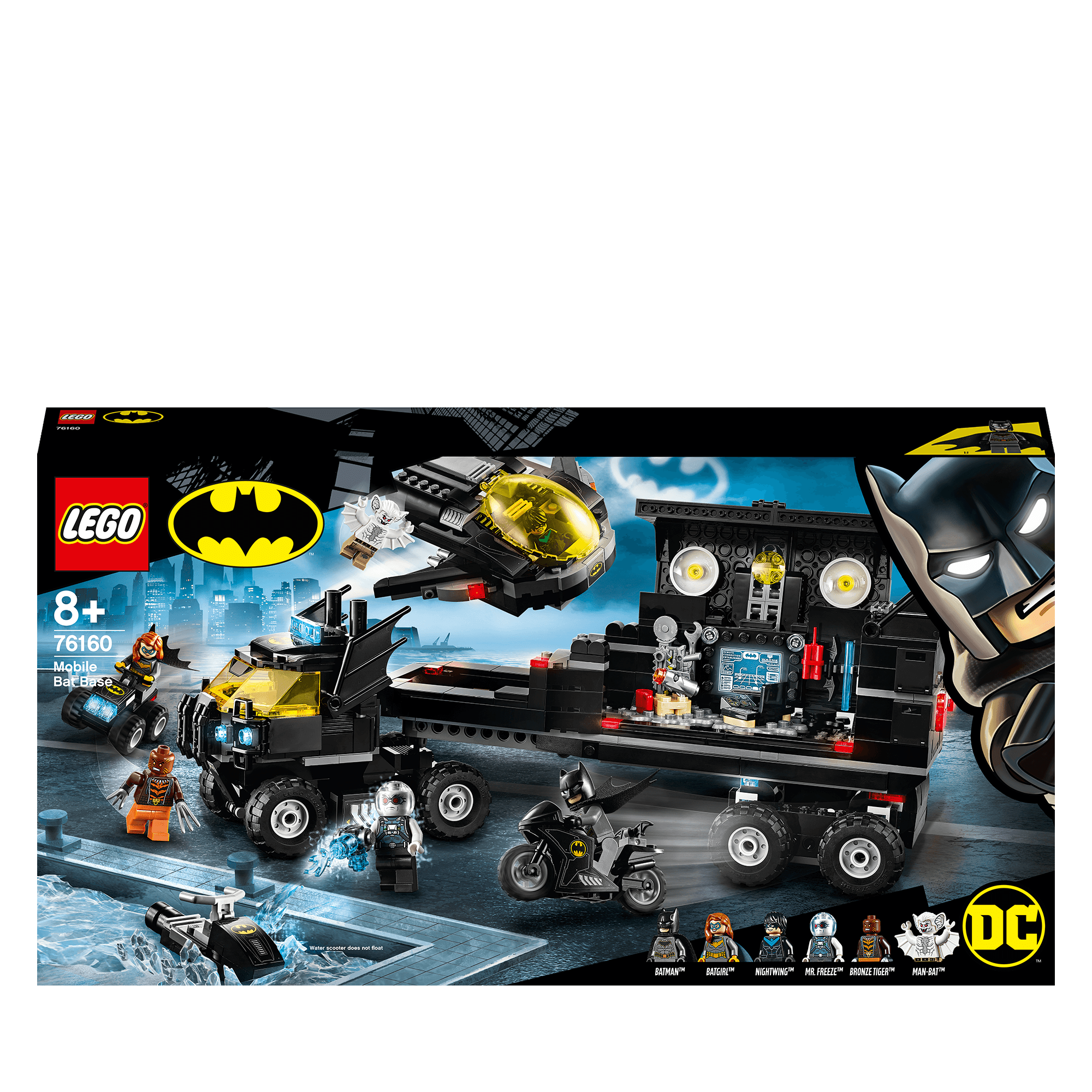 LEGO® DC Batman Mobile Bat Base Truck Toy 76160