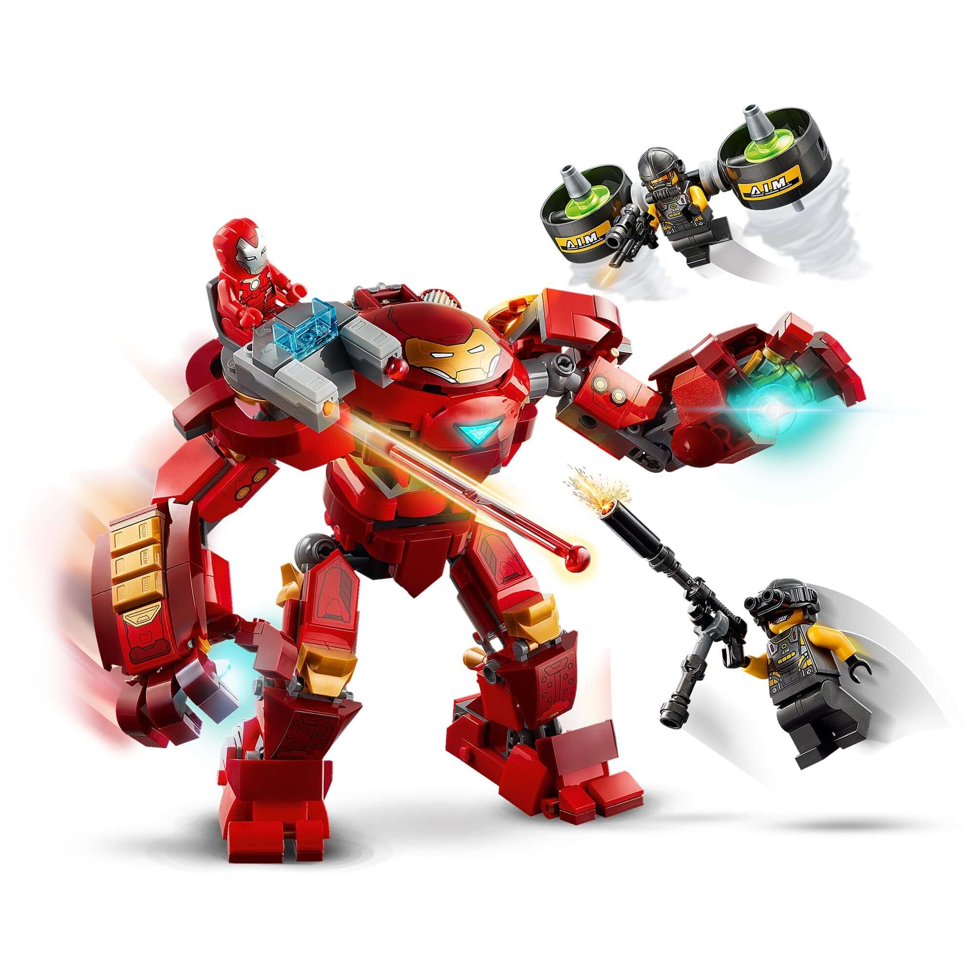 LEGO® Marvel Iron Man Hulkbuster vs. A.I.M. Agent 76164