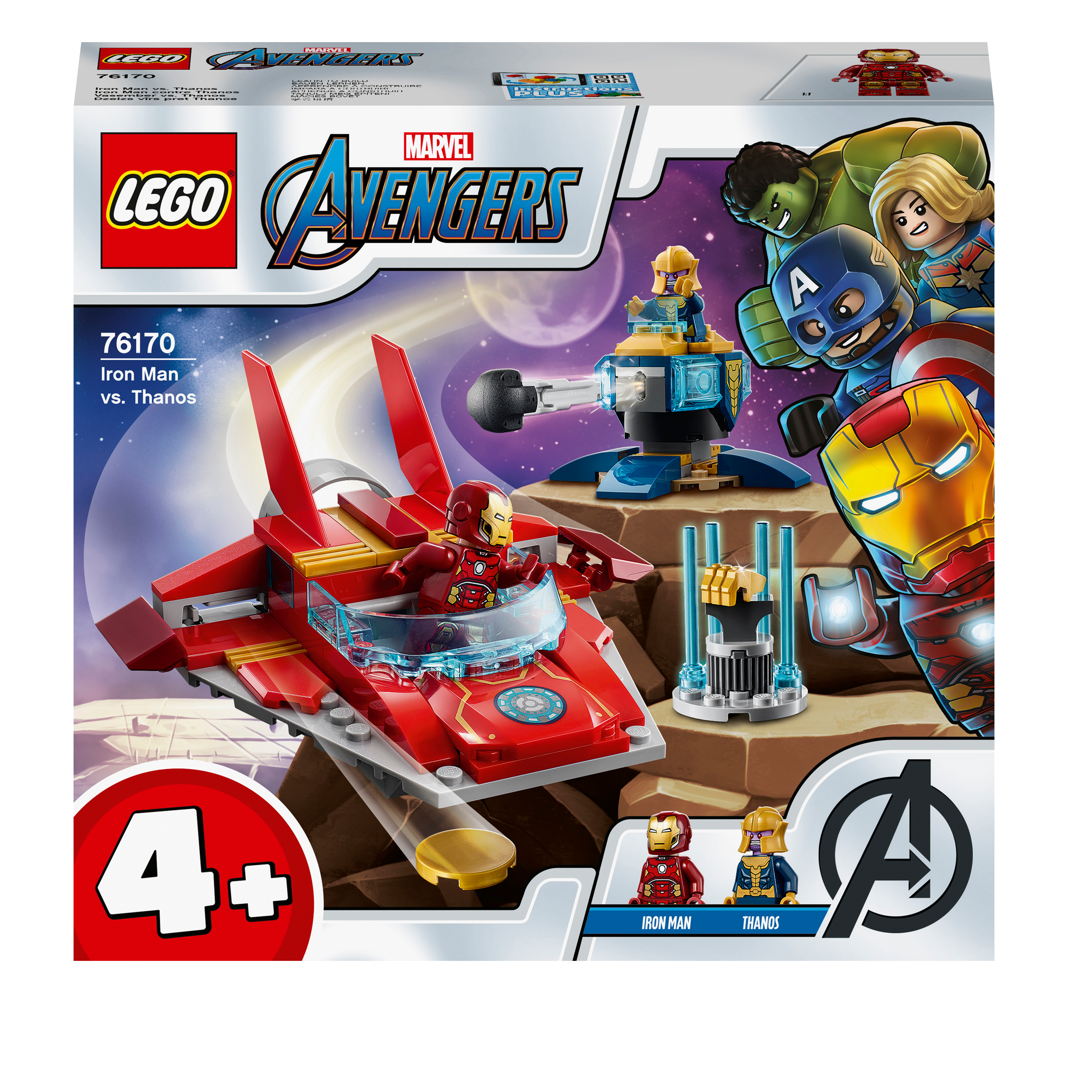 LEGO® Marvel Avengers Iron Man vs. Thanos Toy 76170