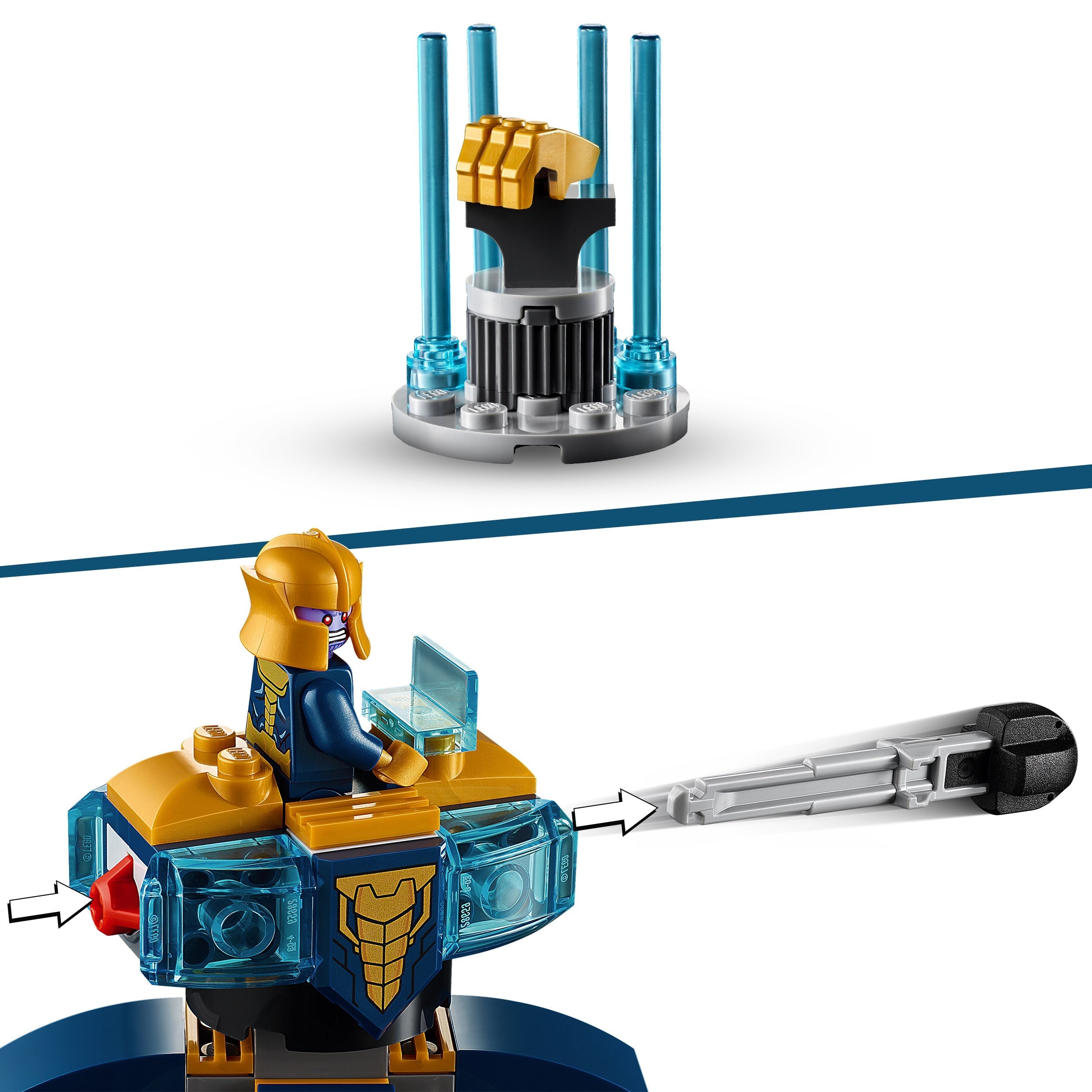LEGO® Marvel Avengers Iron Man vs. Thanos Toy 76170