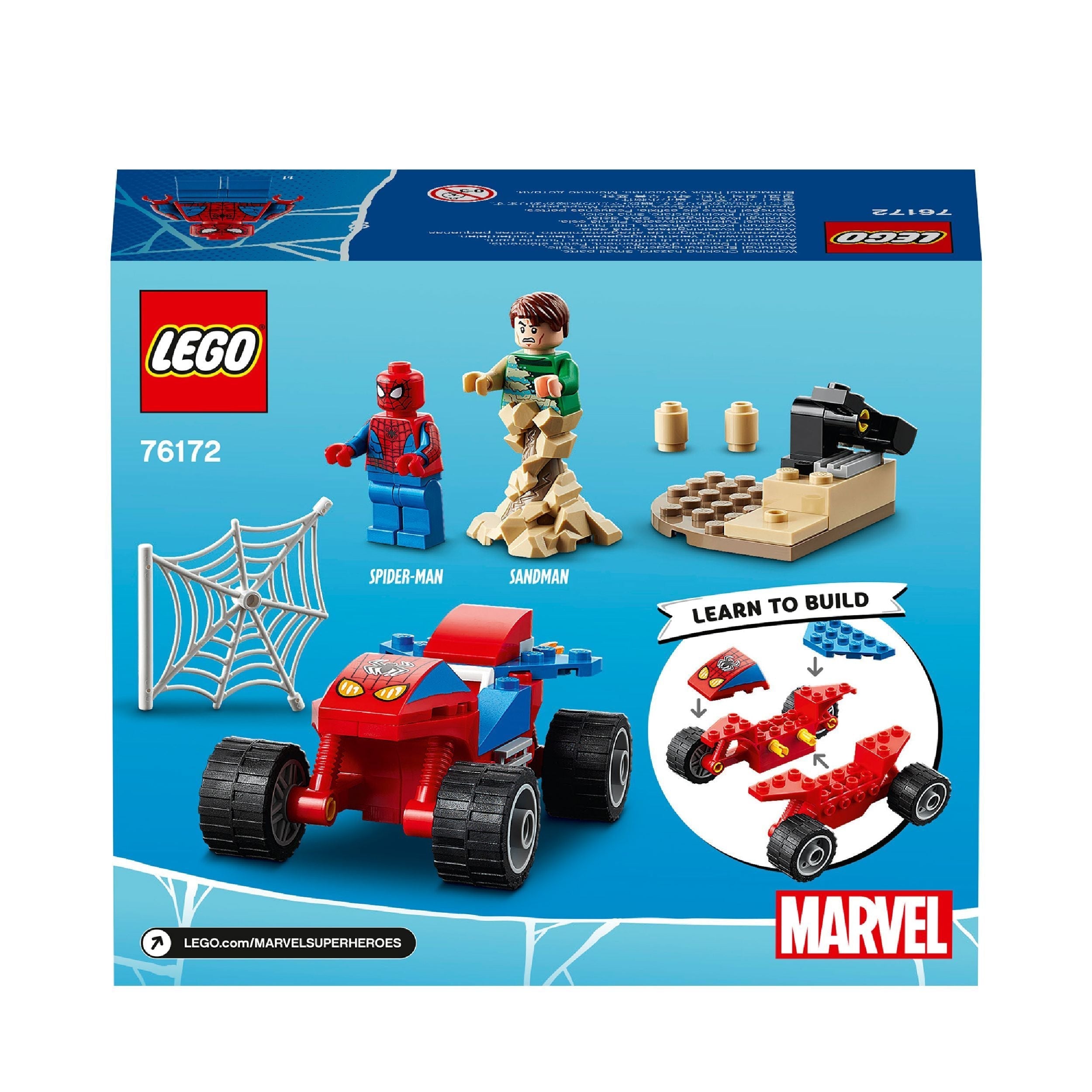 LEGO® Marvel Spider-Man & Sandman Showdown Toy 76172