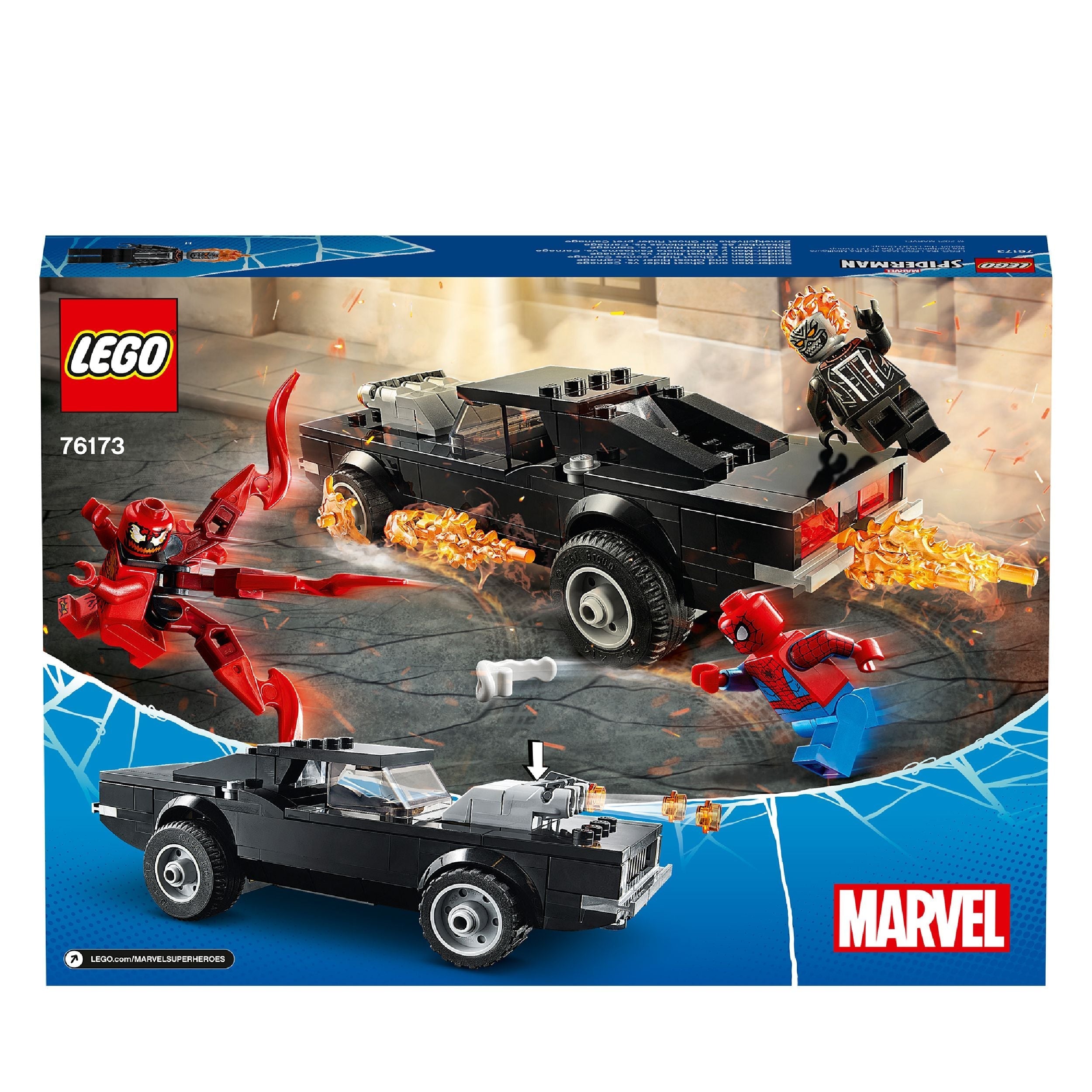 LEGO® Marvel Spider-Man Ghost Rider & Carnage Toy 76173