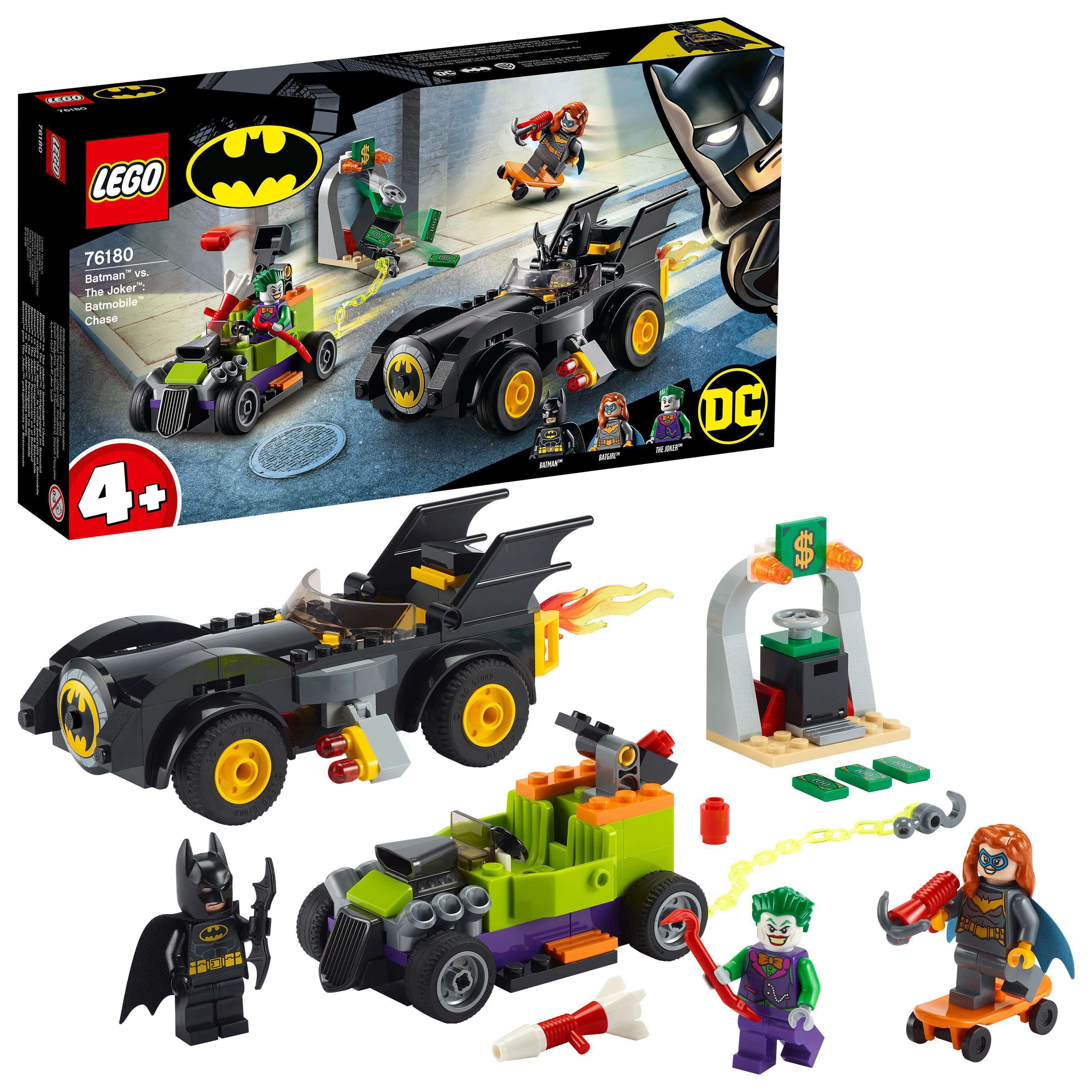 LEGO® DC Batman vs. The Joker: Batmobile Toy 76180