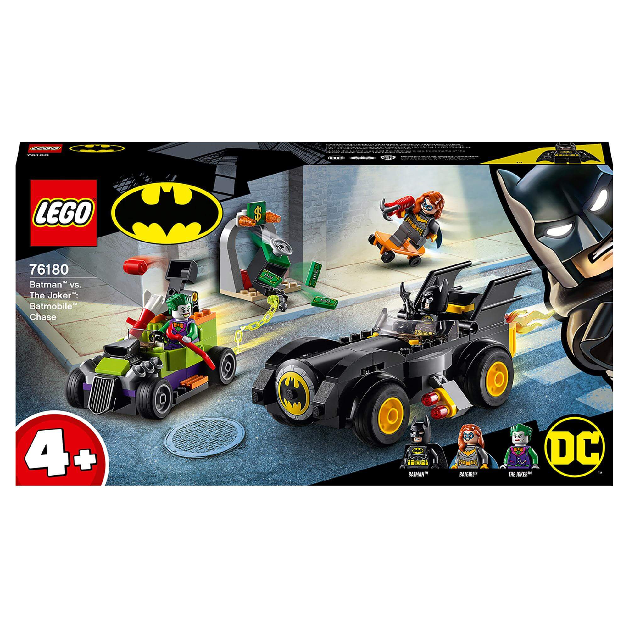 LEGO® DC Batman vs. The Joker: Batmobile Toy 76180