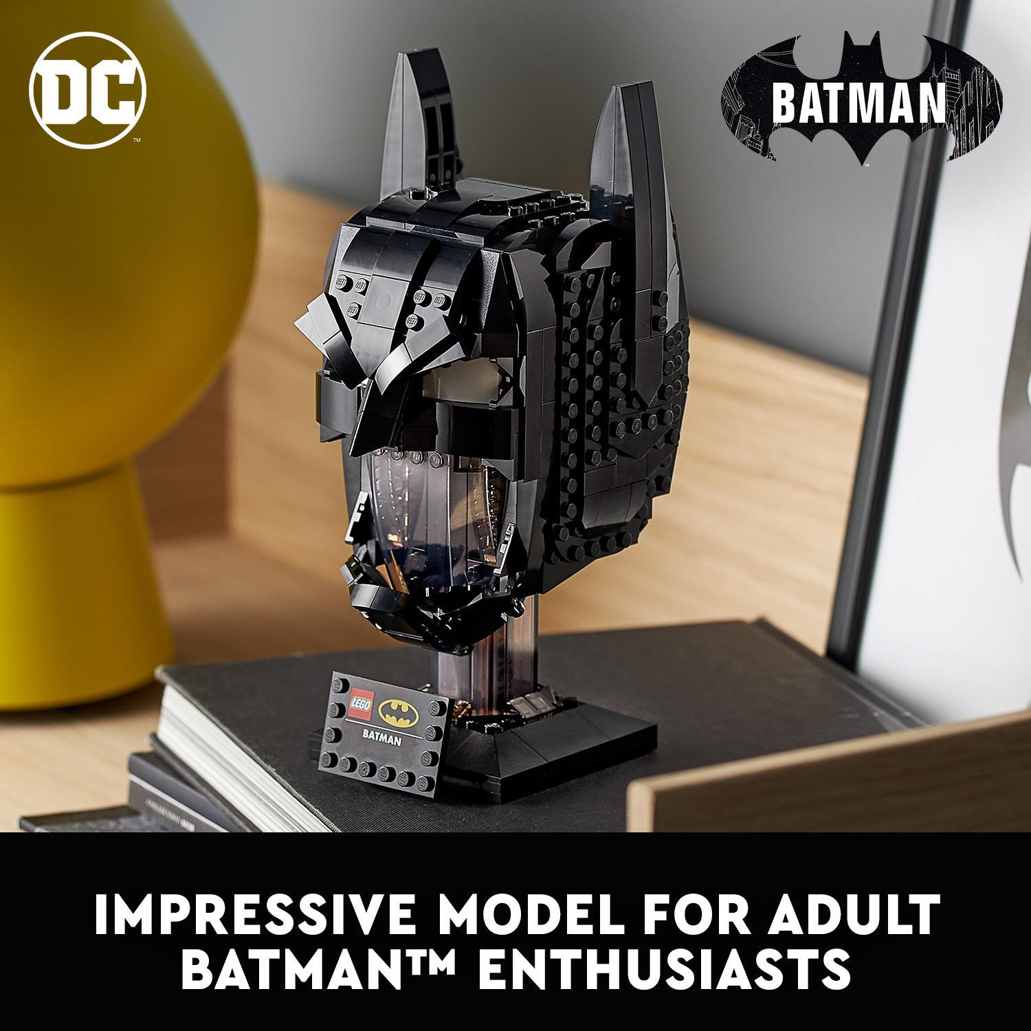 LEGO® DC Batman: Batman Cowl Set for Adults 76182