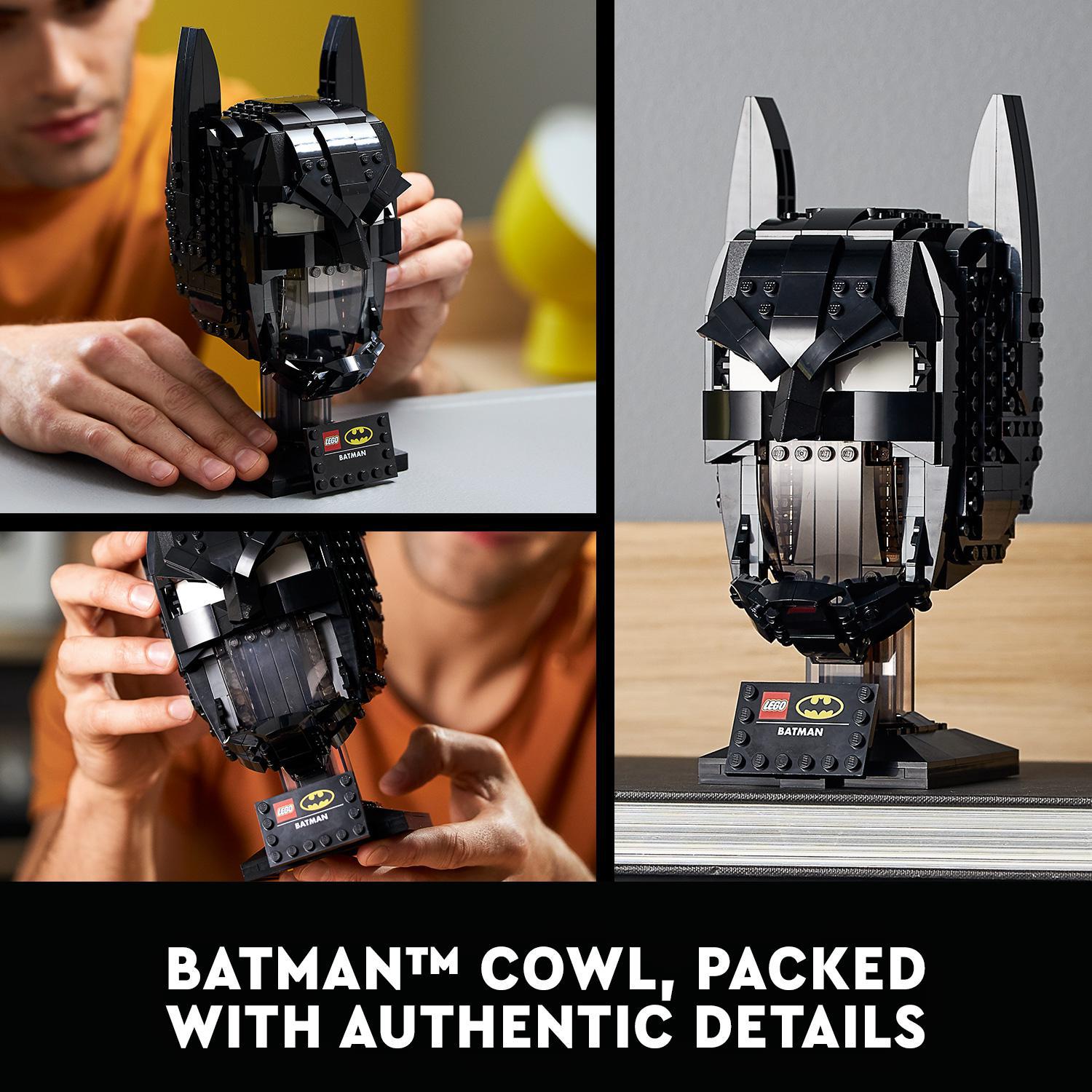 LEGO® DC Batman: Batman Cowl Set for Adults 76182