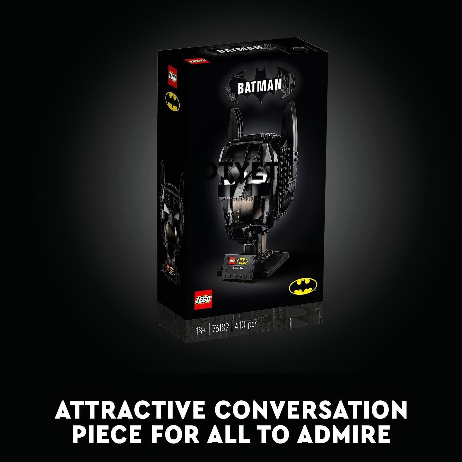 LEGO® DC Batman: Batman Cowl Set for Adults 76182
