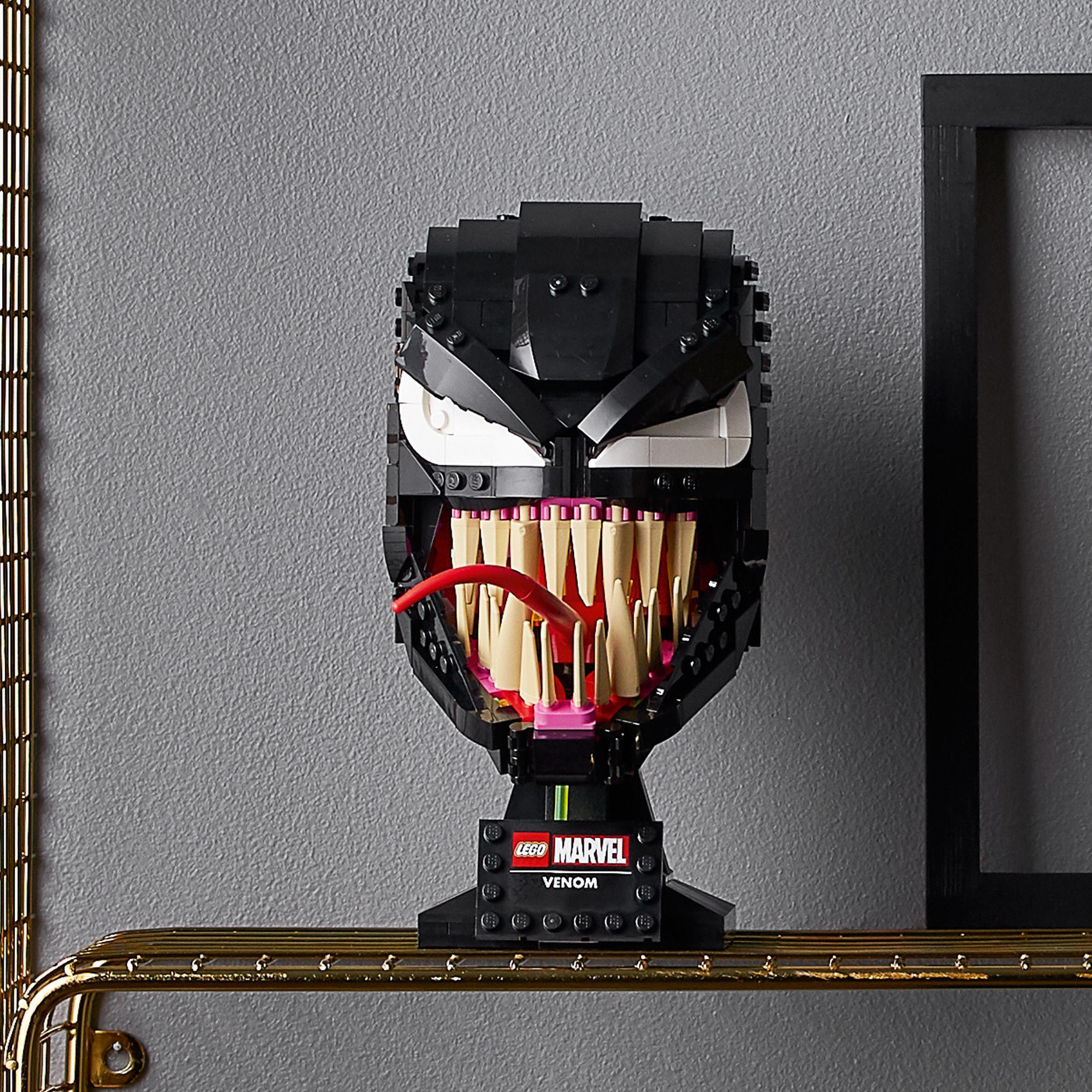 LEGO® Marvel Spider-Man Venom Mask Adult Set 76187