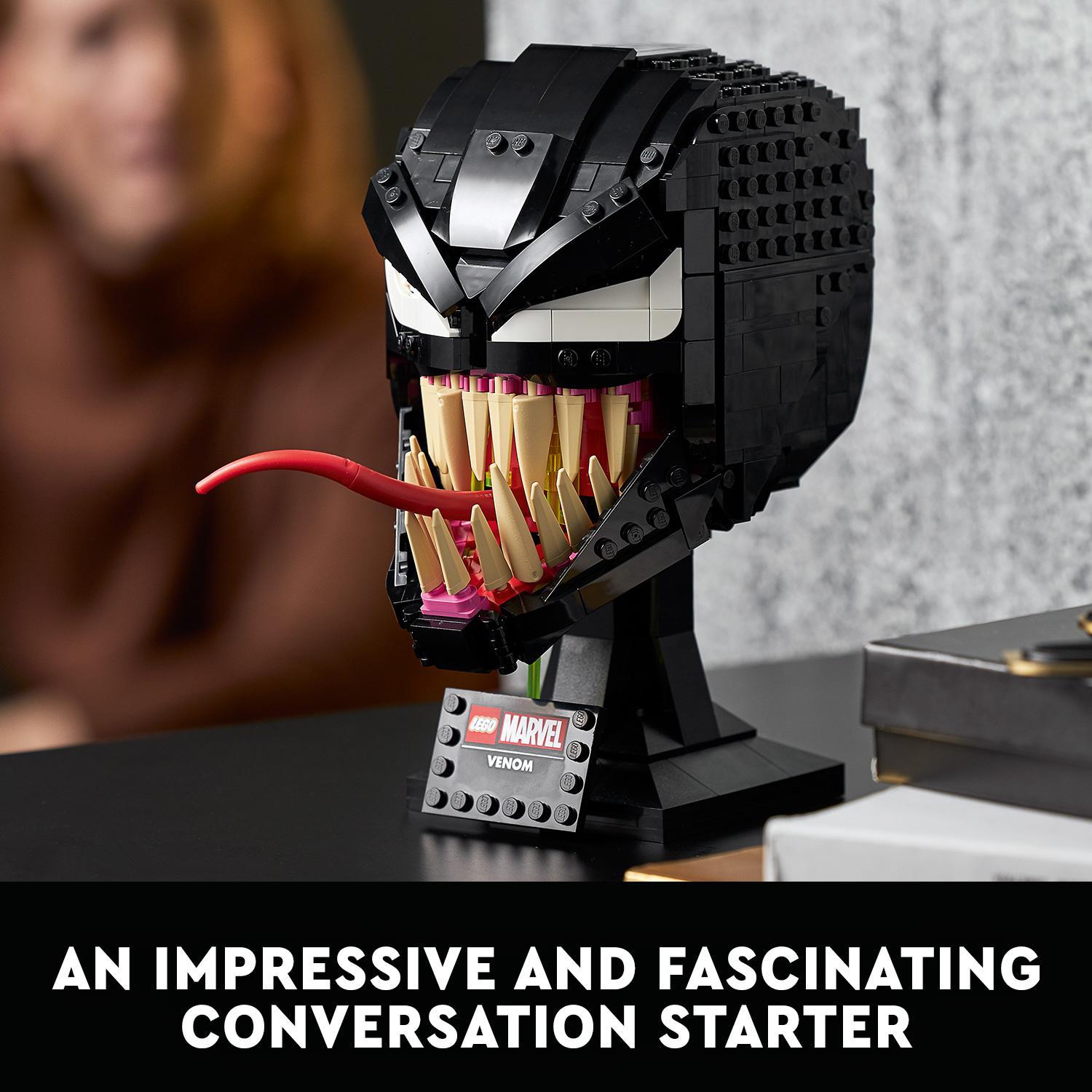 LEGO® Marvel Spider-Man Venom Mask Adult Set 76187