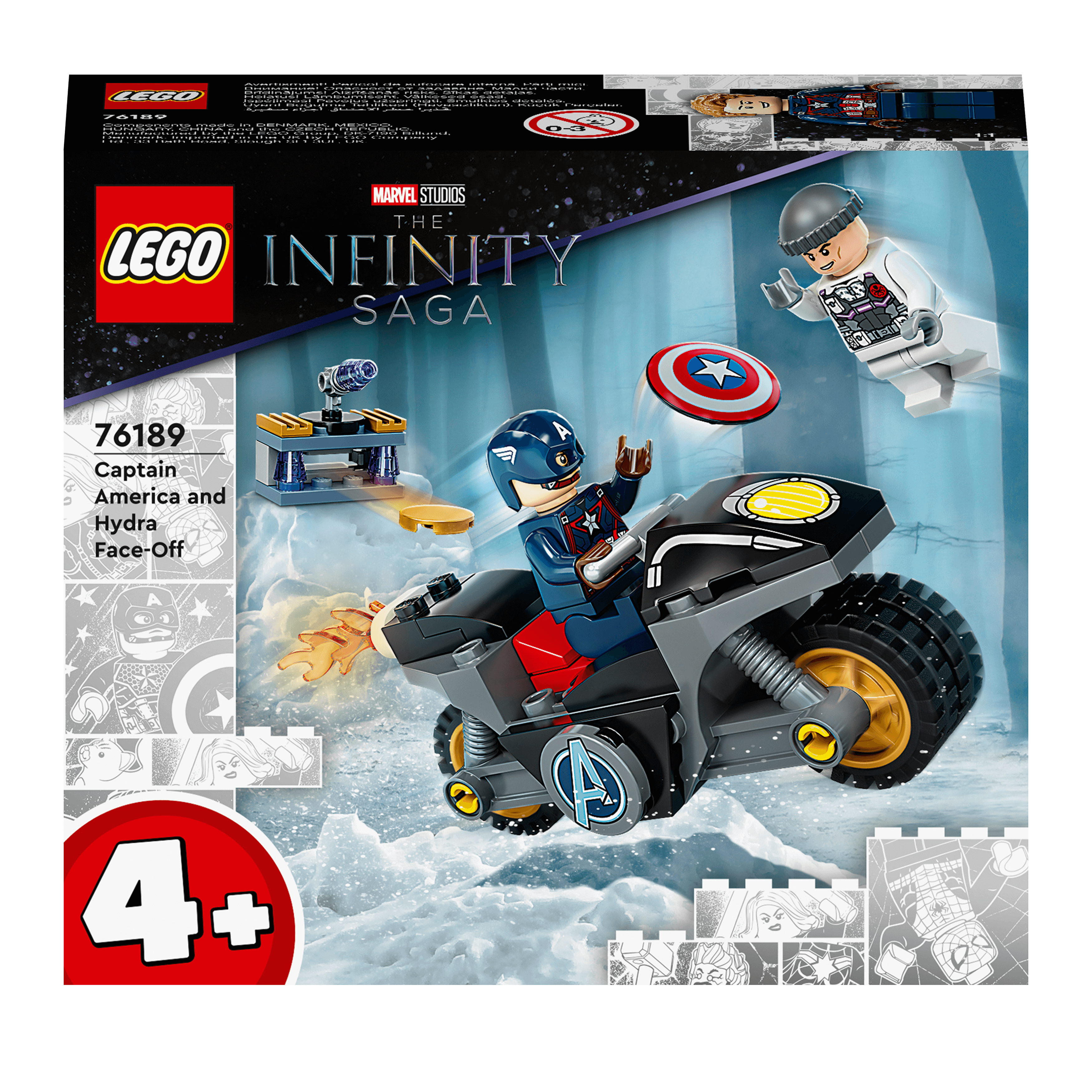 LEGO® Marvel Captain America Hydra Face-Off Set 76189