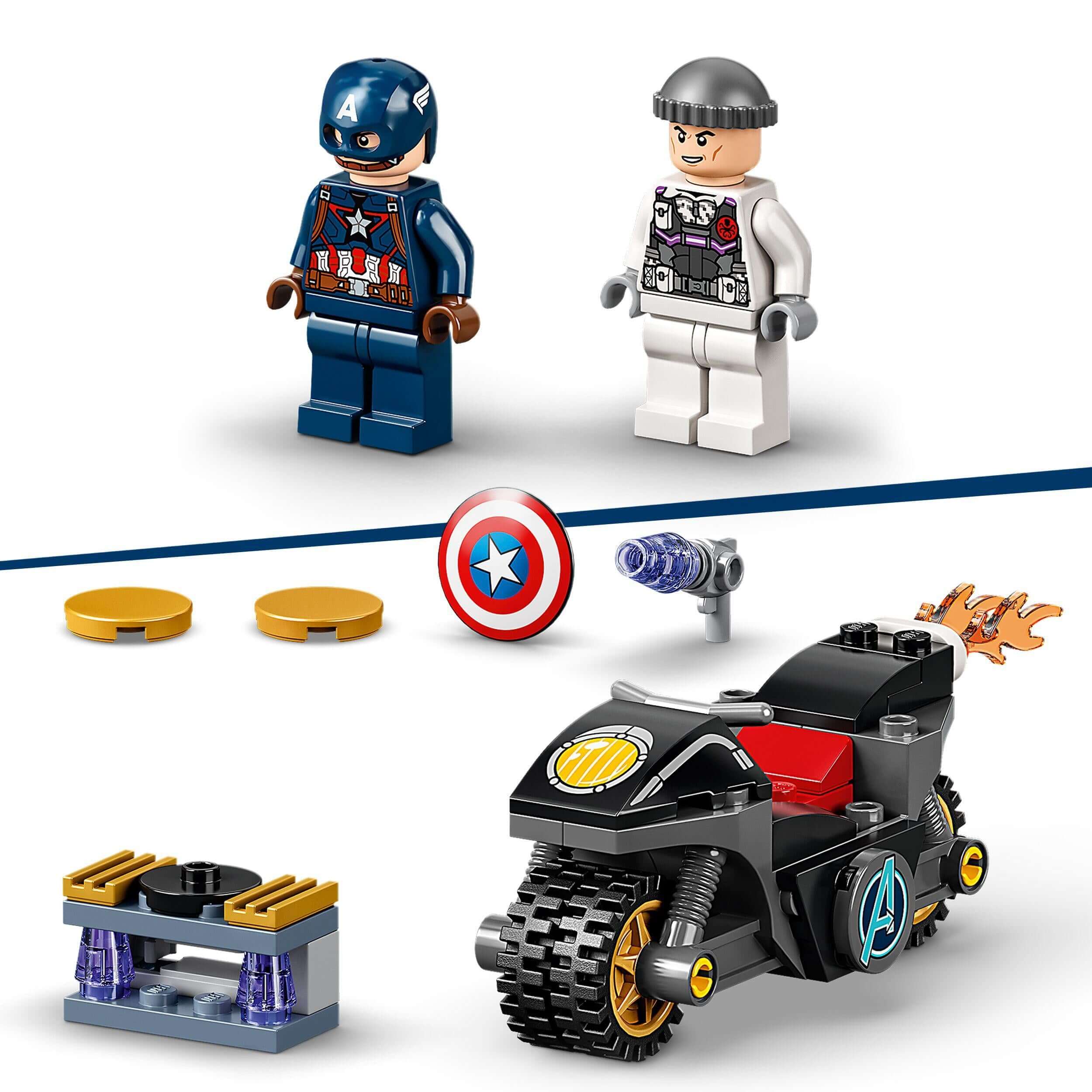 LEGO® Marvel Captain America Hydra Face-Off Set 76189