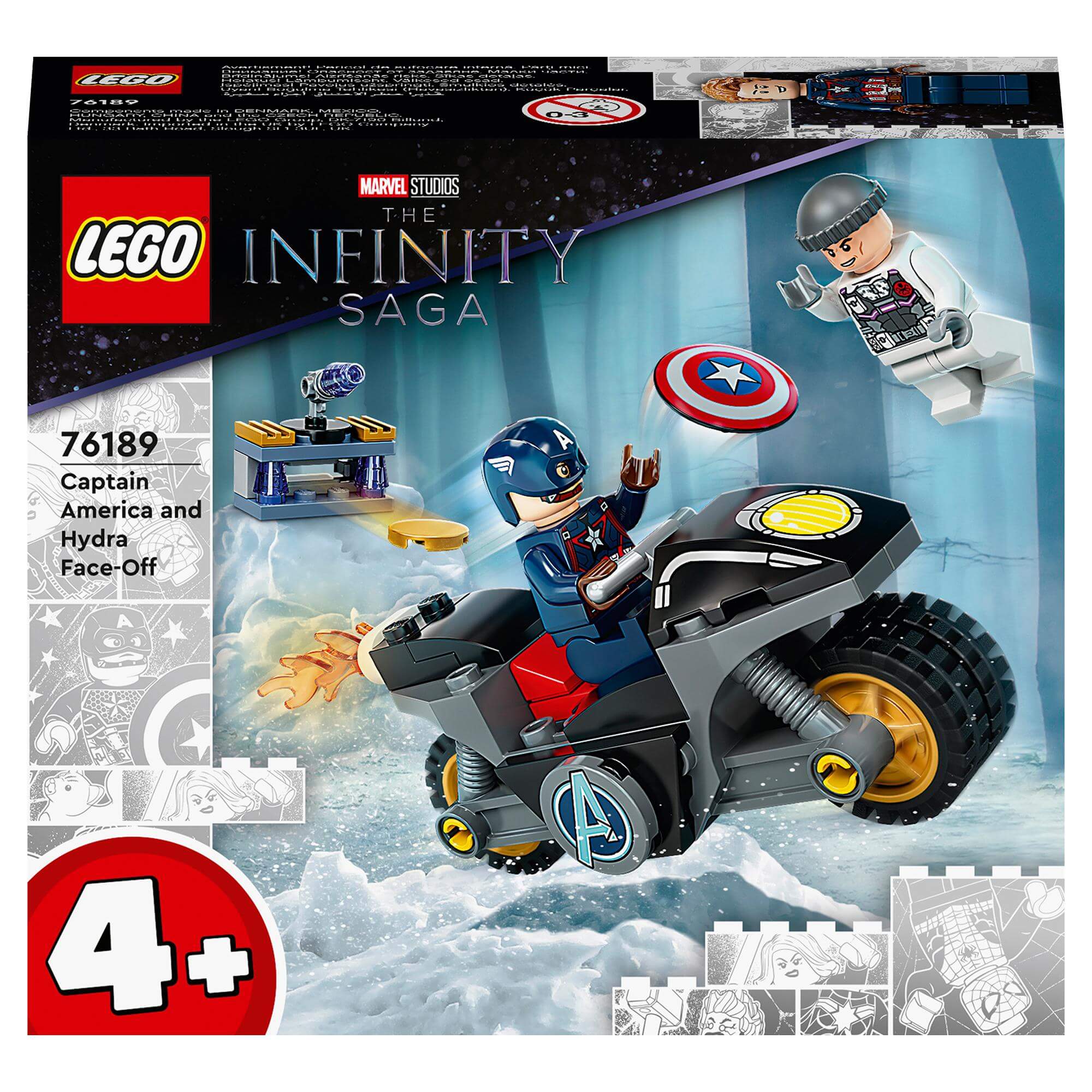 LEGO® Marvel Captain America Hydra Face-Off Set 76189