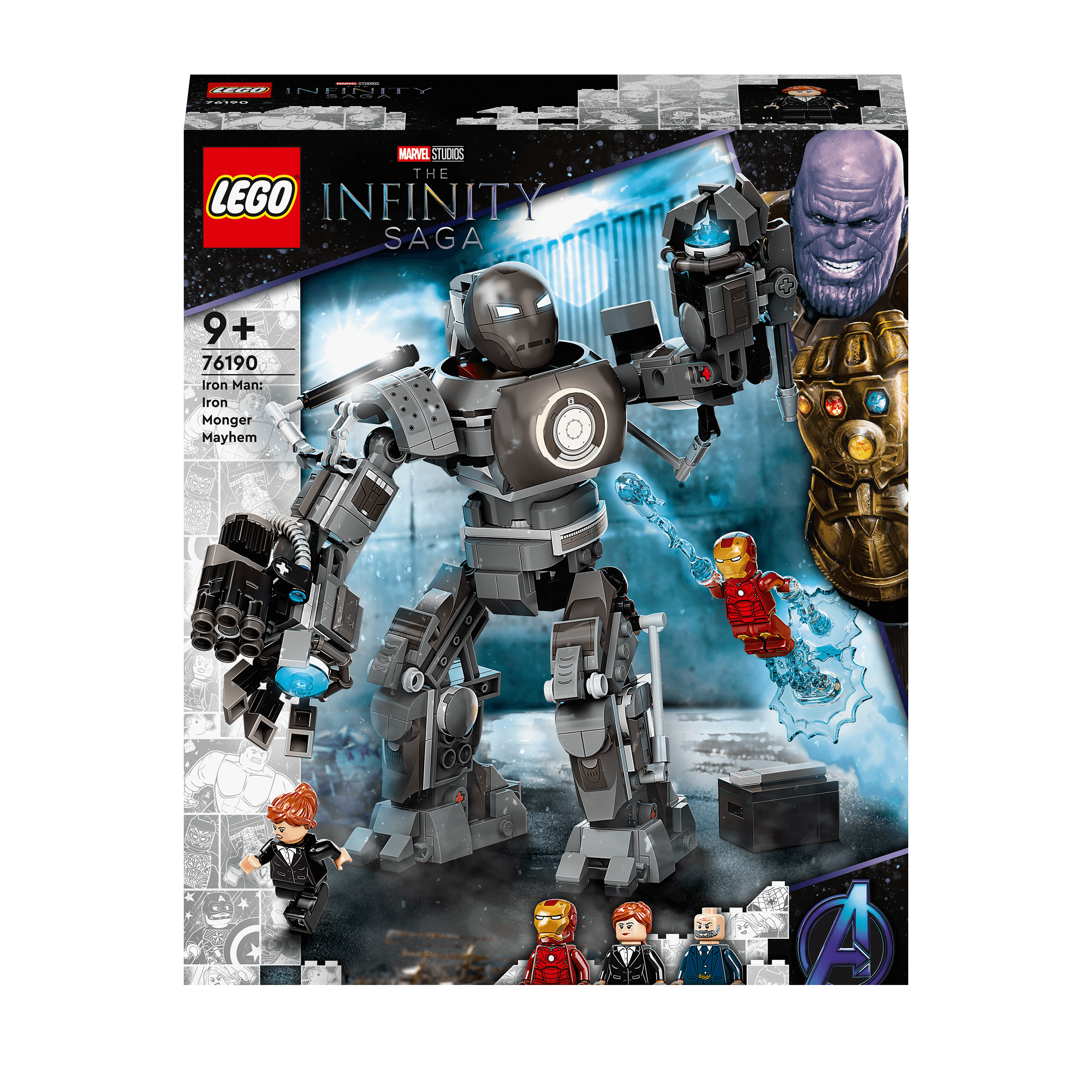 LEGO® Marvel Iron Man: Iron Monger Mayhem Set 76190