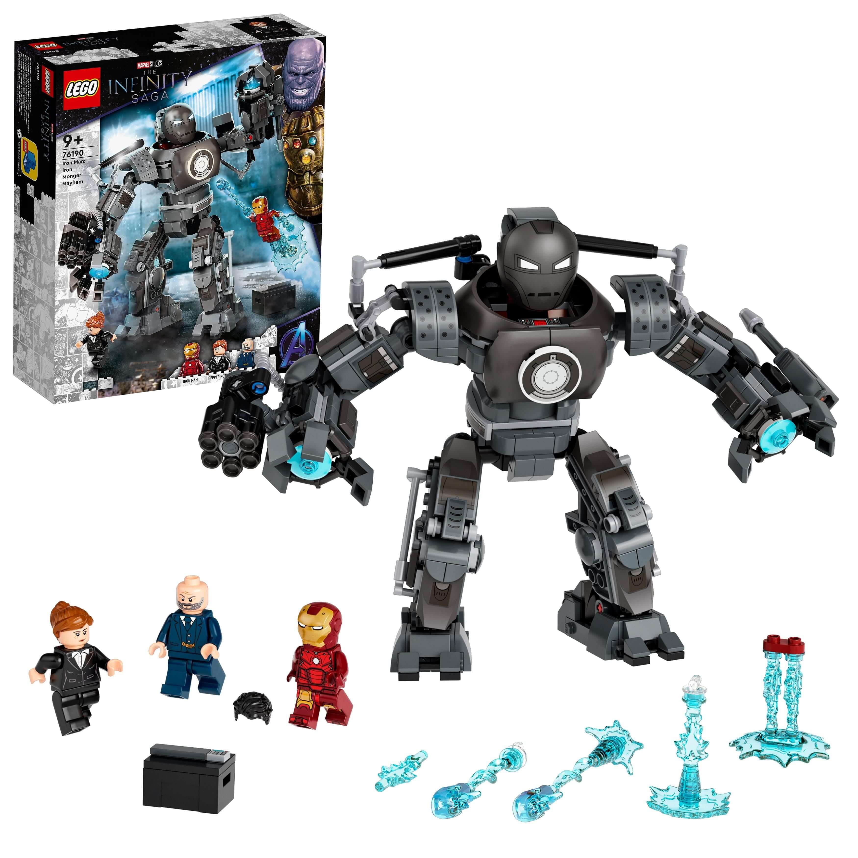 LEGO® Marvel Iron Man: Iron Monger Mayhem Set 76190
