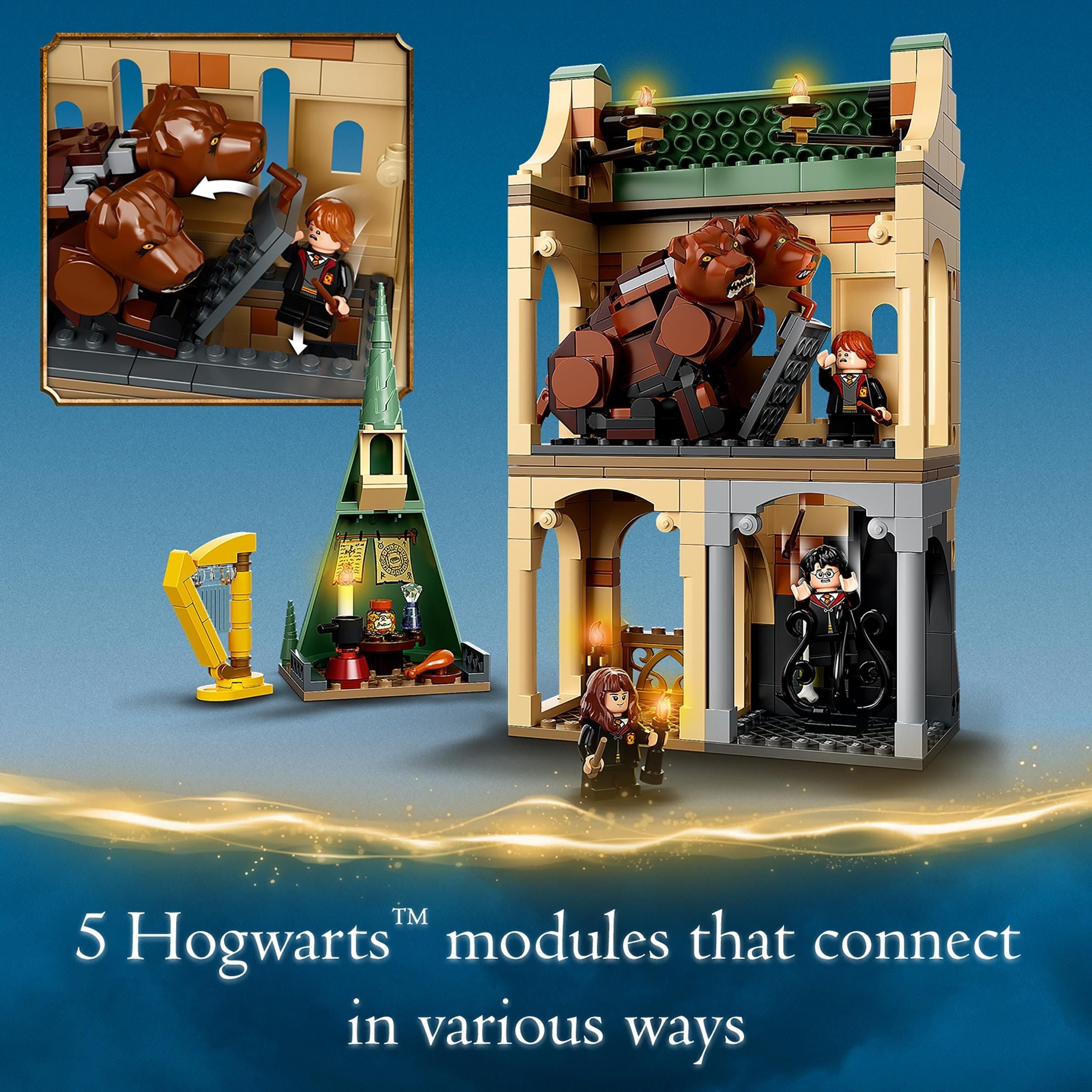 LEGO® Harry Potter Hogwarts: Fluffy Encounter 76387