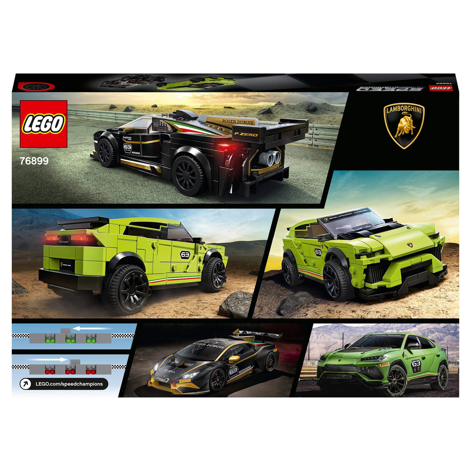 LEGO® Speed Champions Lamborghini Racing Set 76899