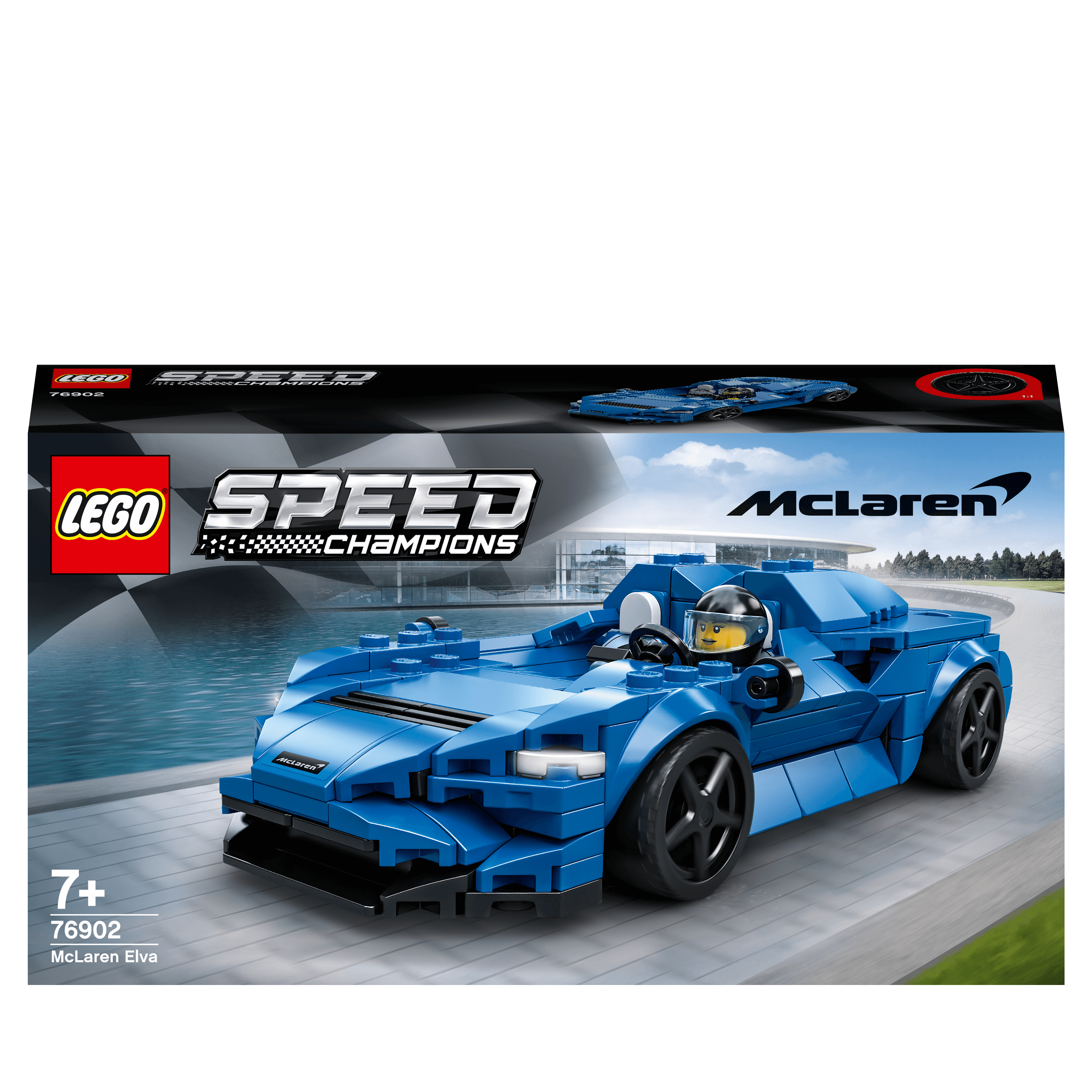 LEGO® Speed Champions McLaren Elva Race Car Toy 76902