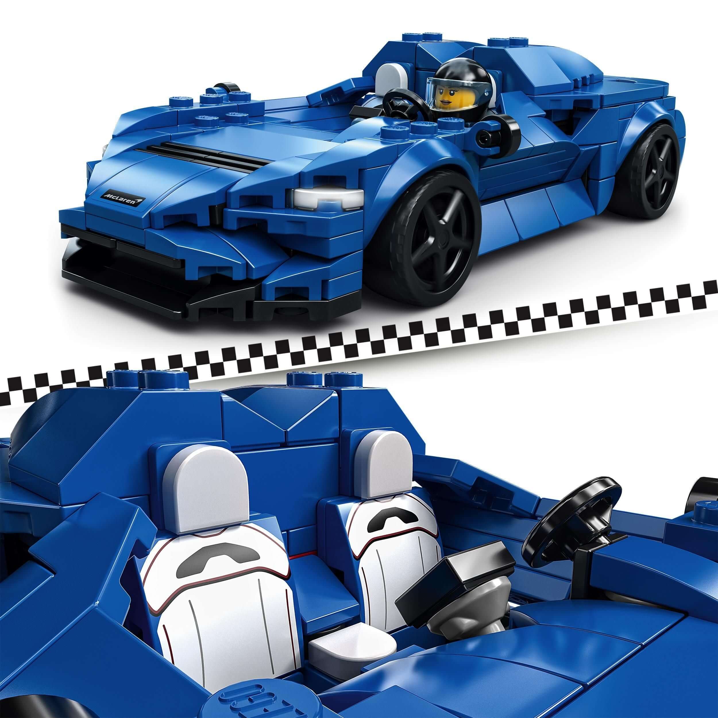 LEGO® Speed Champions McLaren Elva Race Car Toy 76902