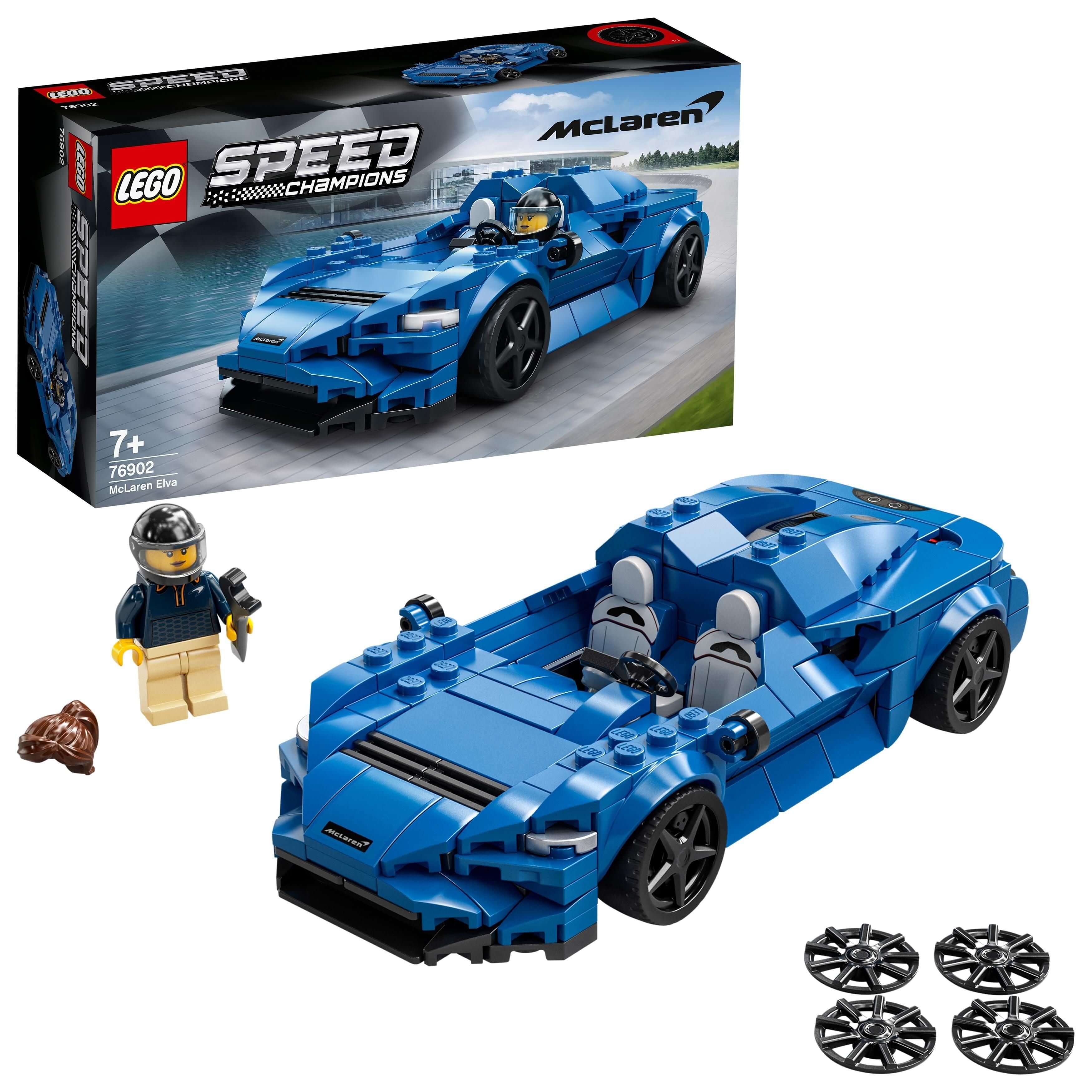 LEGO® Speed Champions McLaren Elva Race Car Toy 76902