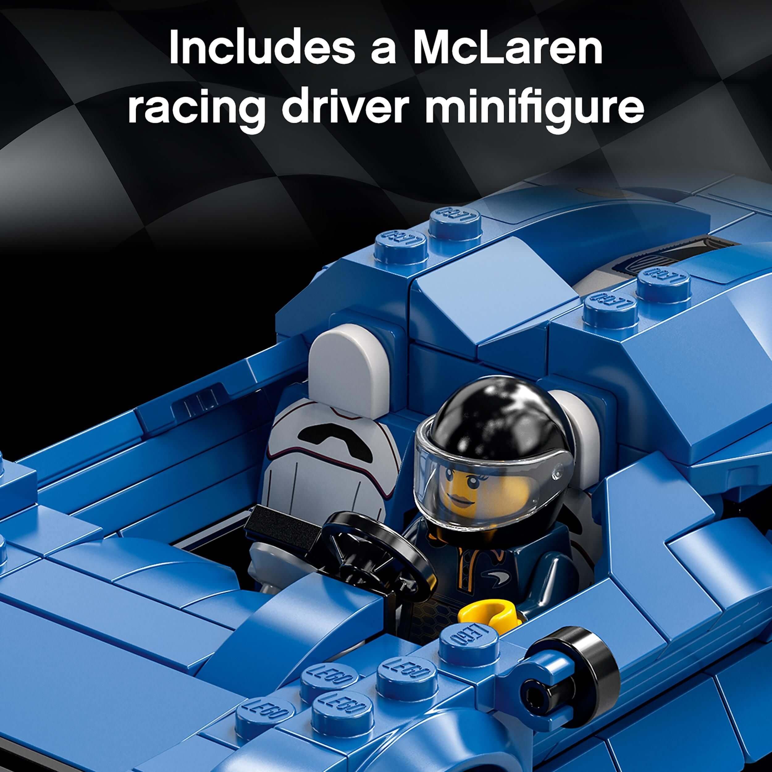 LEGO® Speed Champions McLaren Elva Race Car Toy 76902