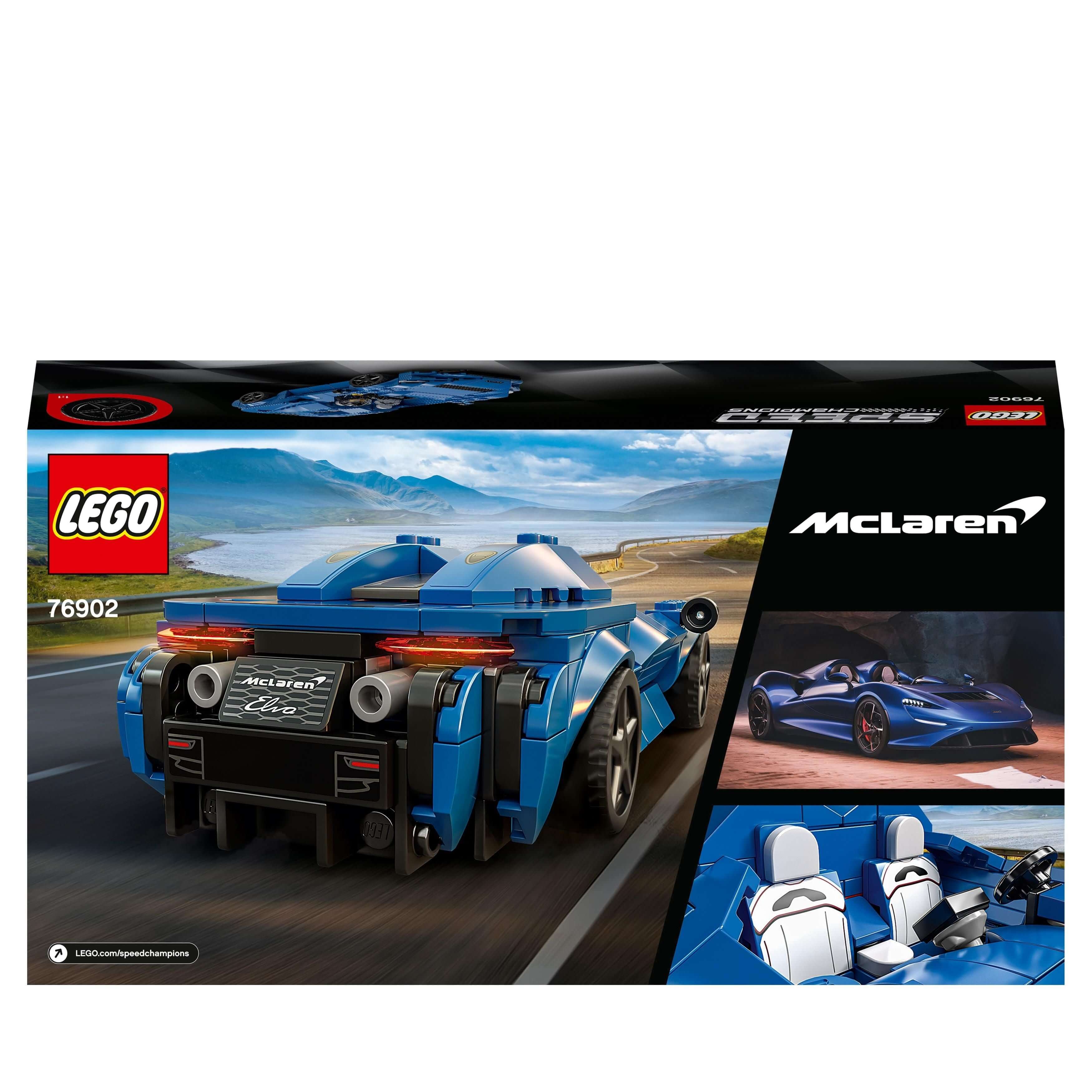 LEGO® Speed Champions McLaren Elva Race Car Toy 76902