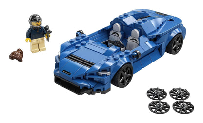 LEGO® Speed Champions McLaren Elva Race Car Toy 76902